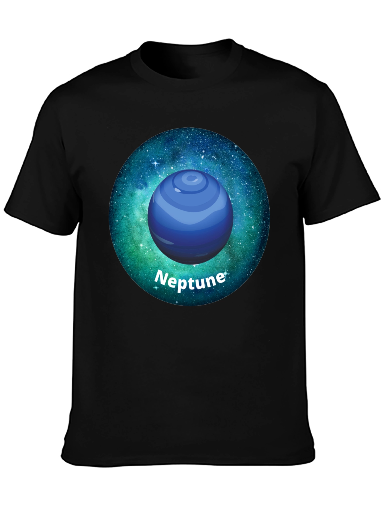 Neptune Galaxy T-Shirt - Space Graphic Tee
