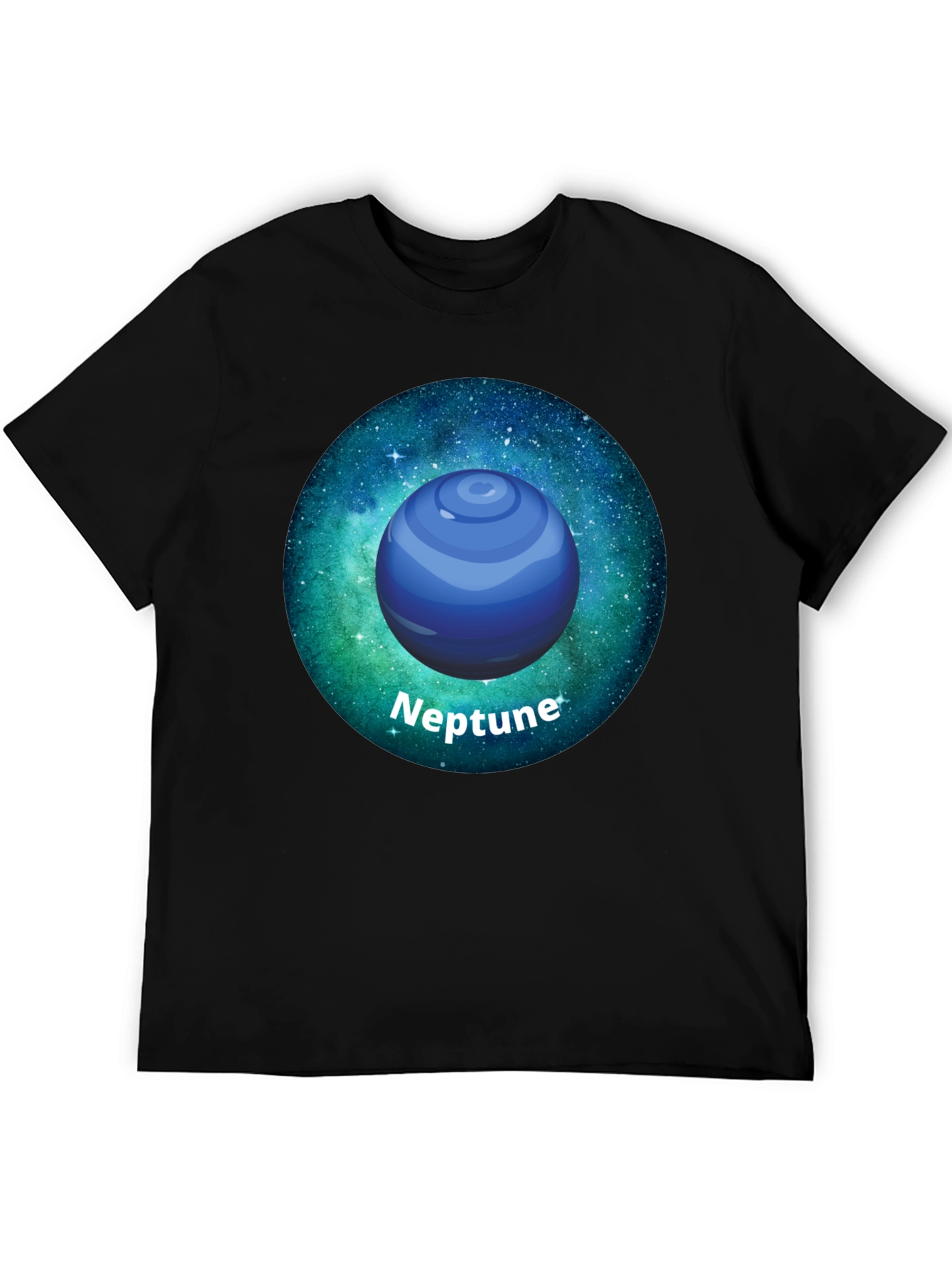 Neptune Galaxy T-Shirt - Space Graphic Tee