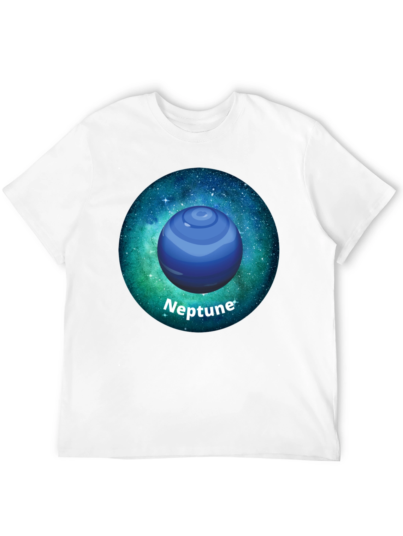 Neptune Galaxy T-Shirt - Space Graphic Tee