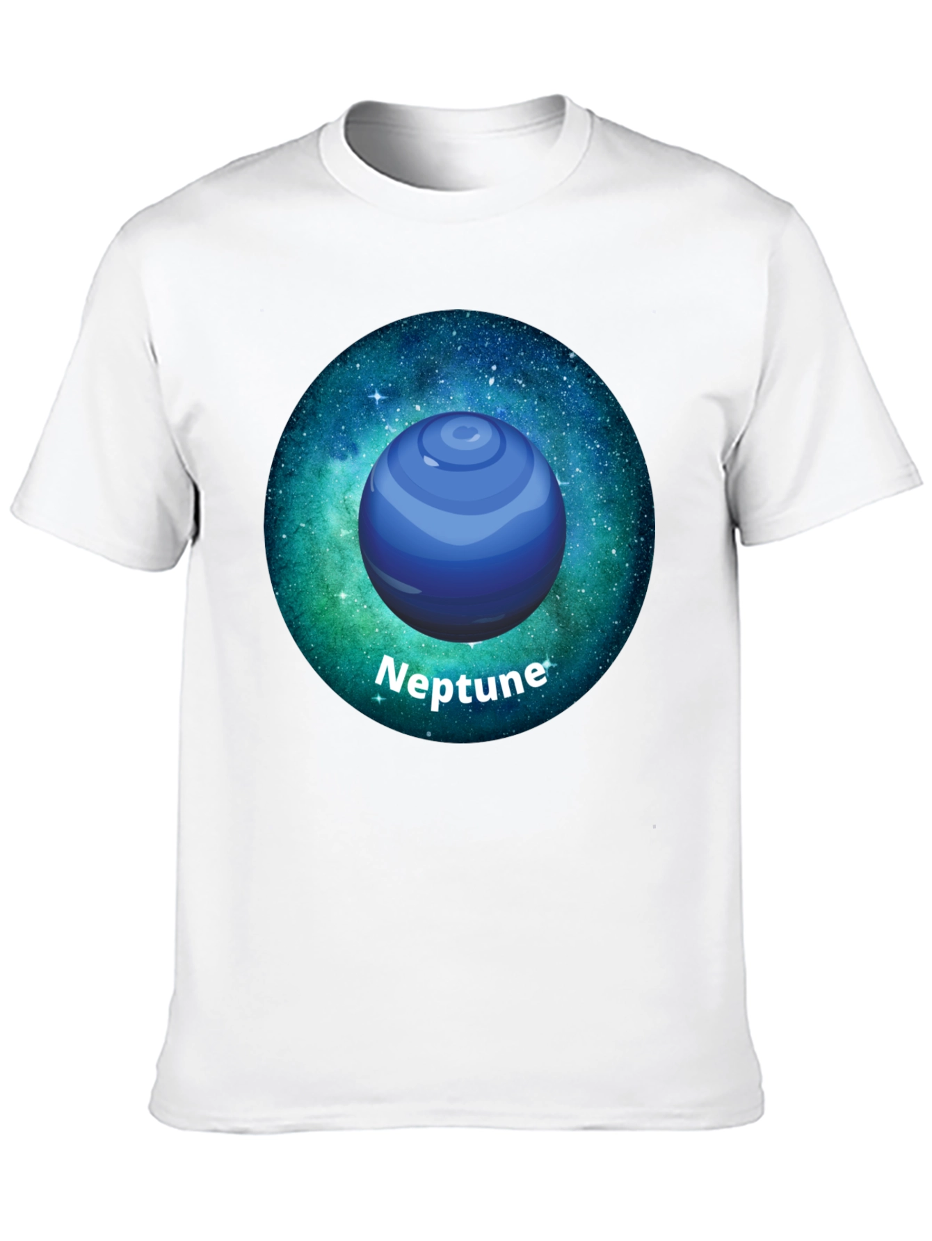 Neptune Galaxy T-Shirt - Space Graphic Tee