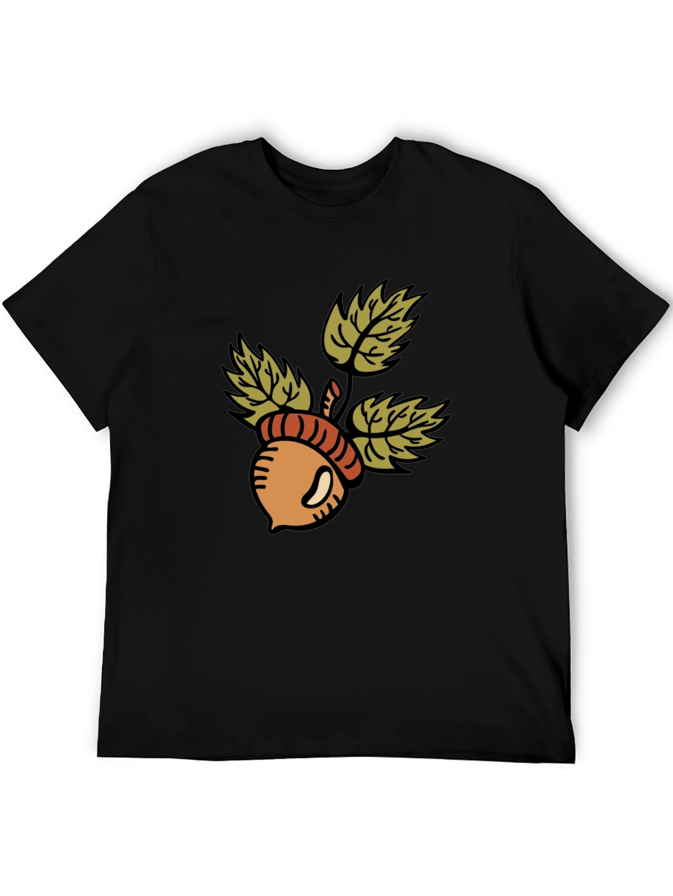Acorn Graphic T-Shirt - Casual Style
