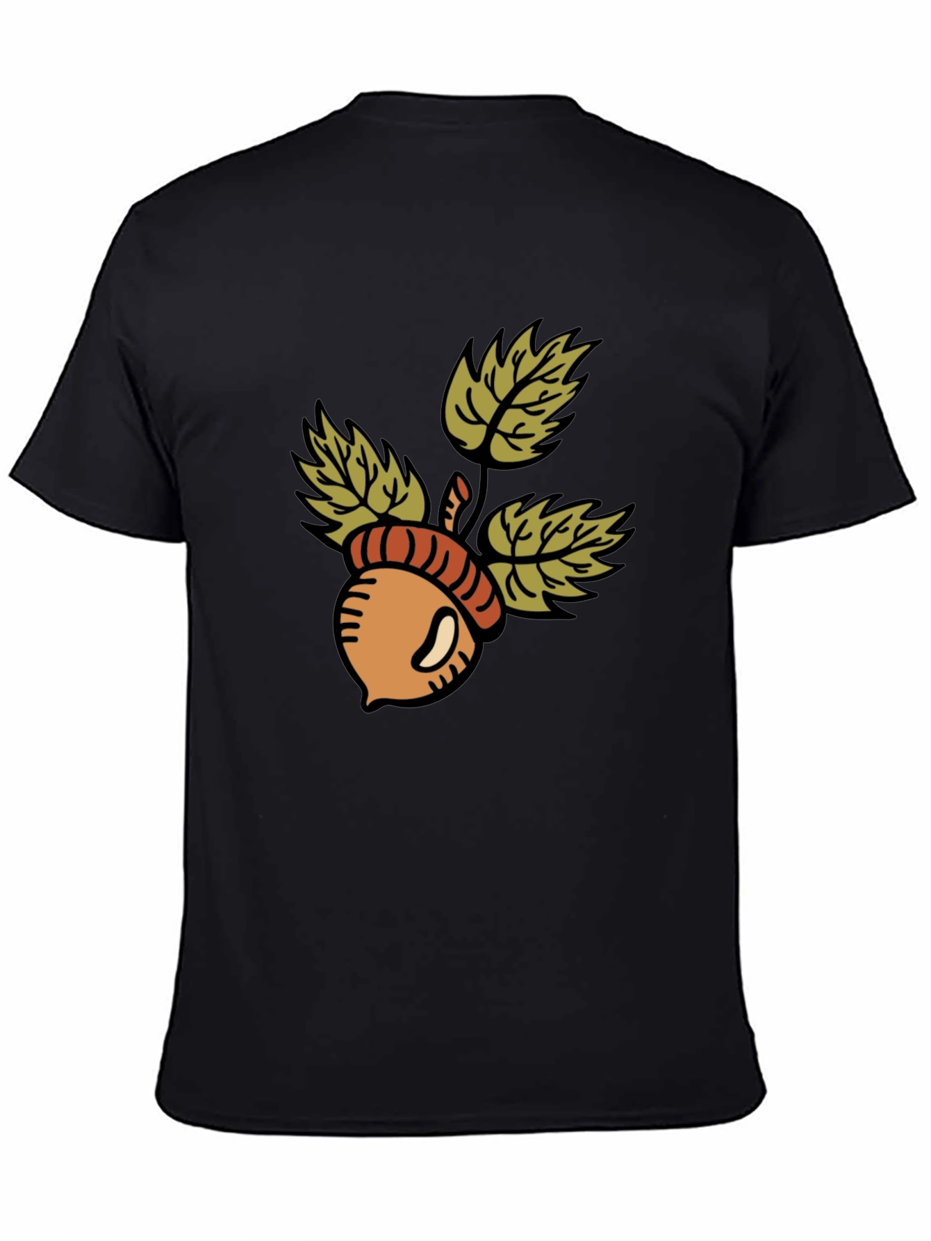 Acorn Graphic T-Shirt - Casual Style