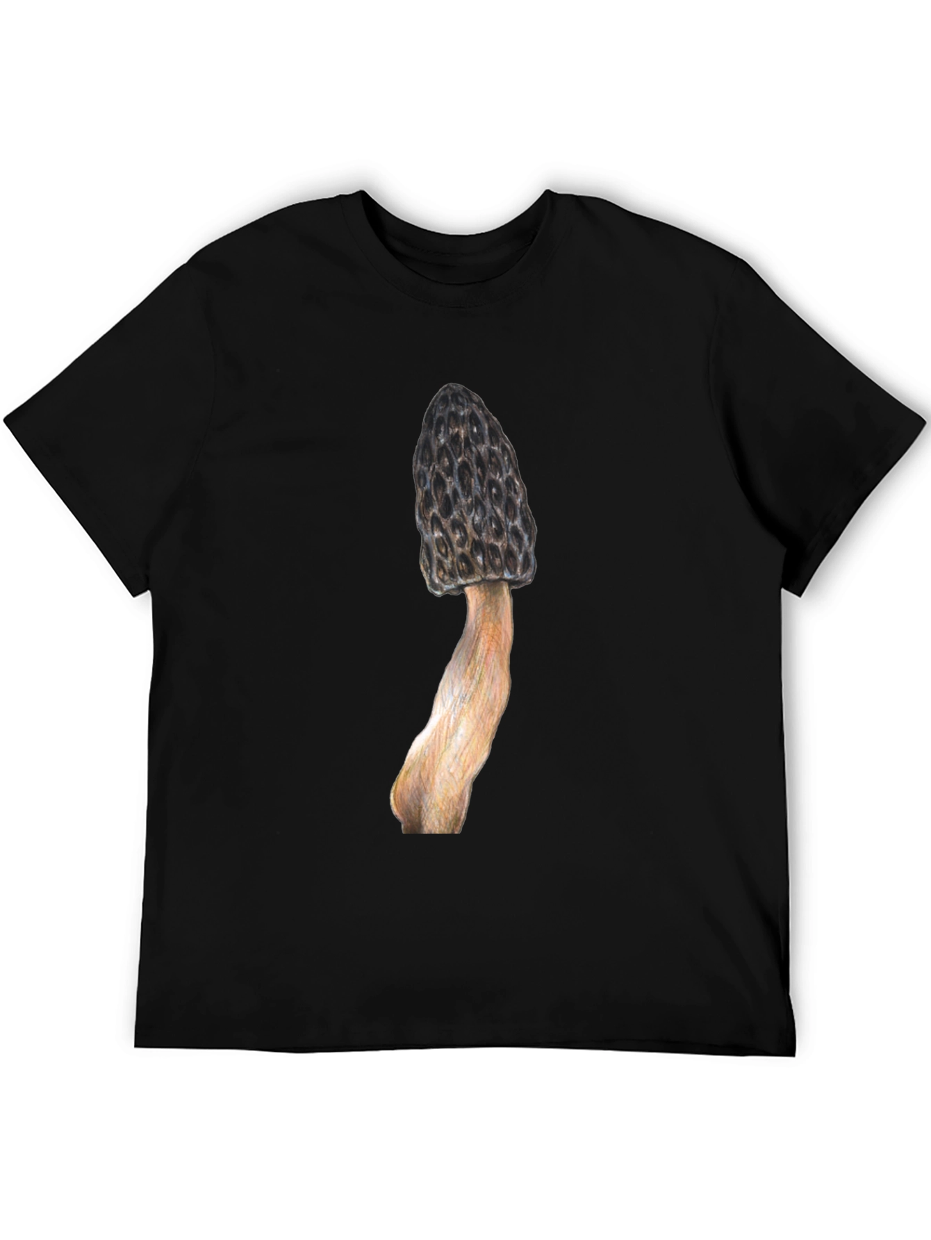 Morel Mushroom Graphic T-Shirt