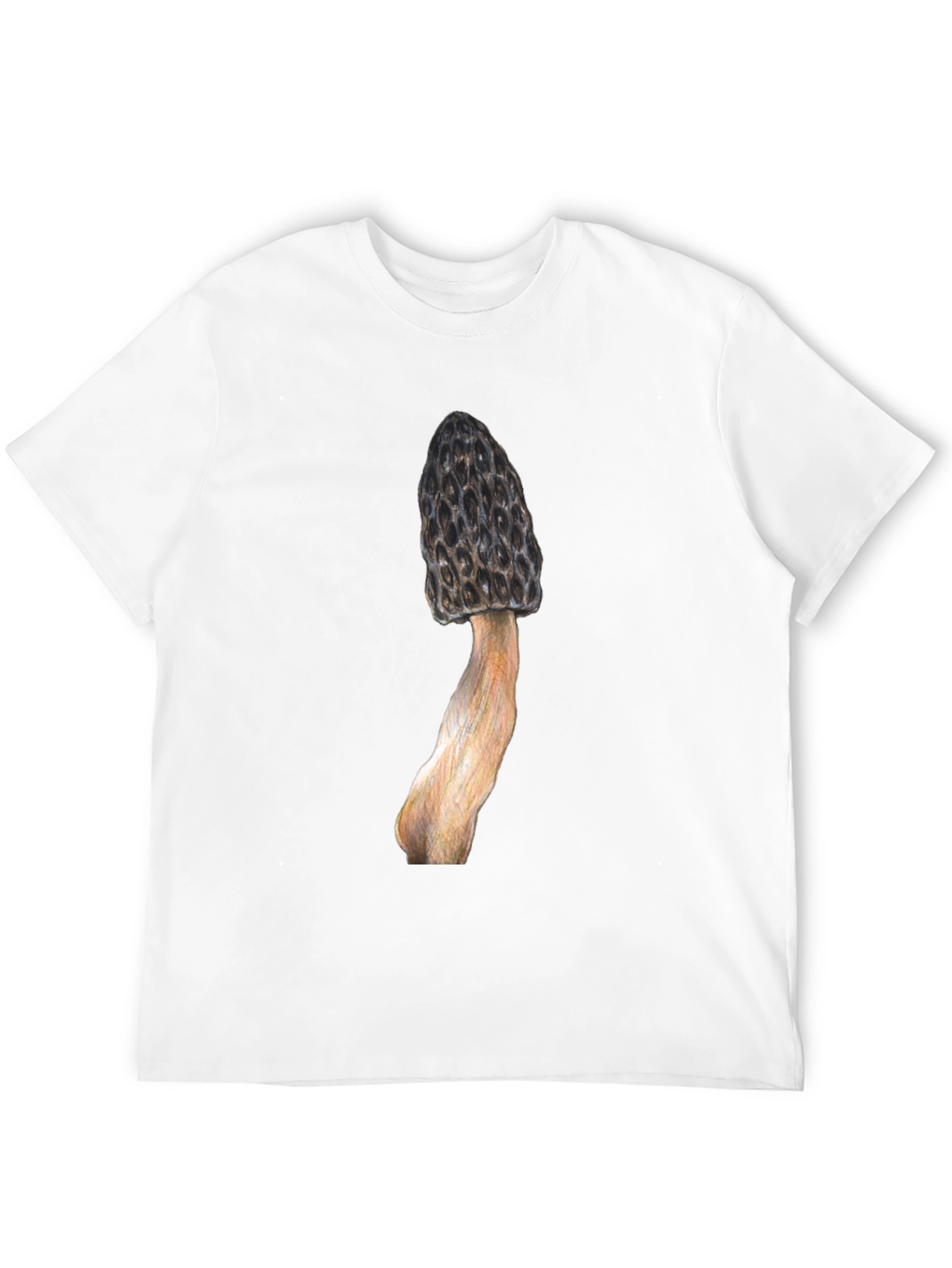 Morel Mushroom Graphic T-Shirt