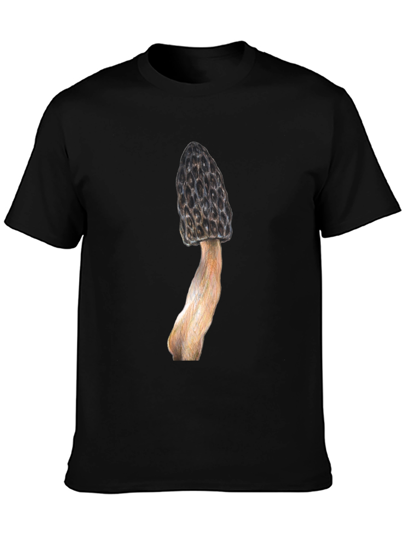 Morel Mushroom Graphic T-Shirt