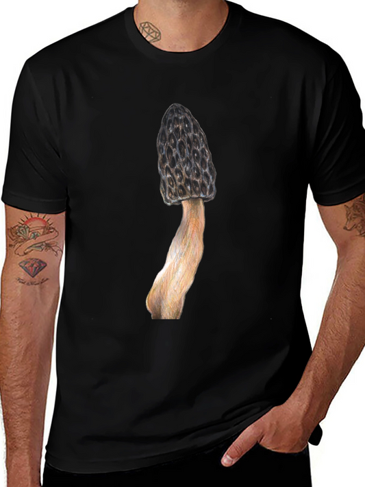 Morel Mushroom Graphic T-Shirt