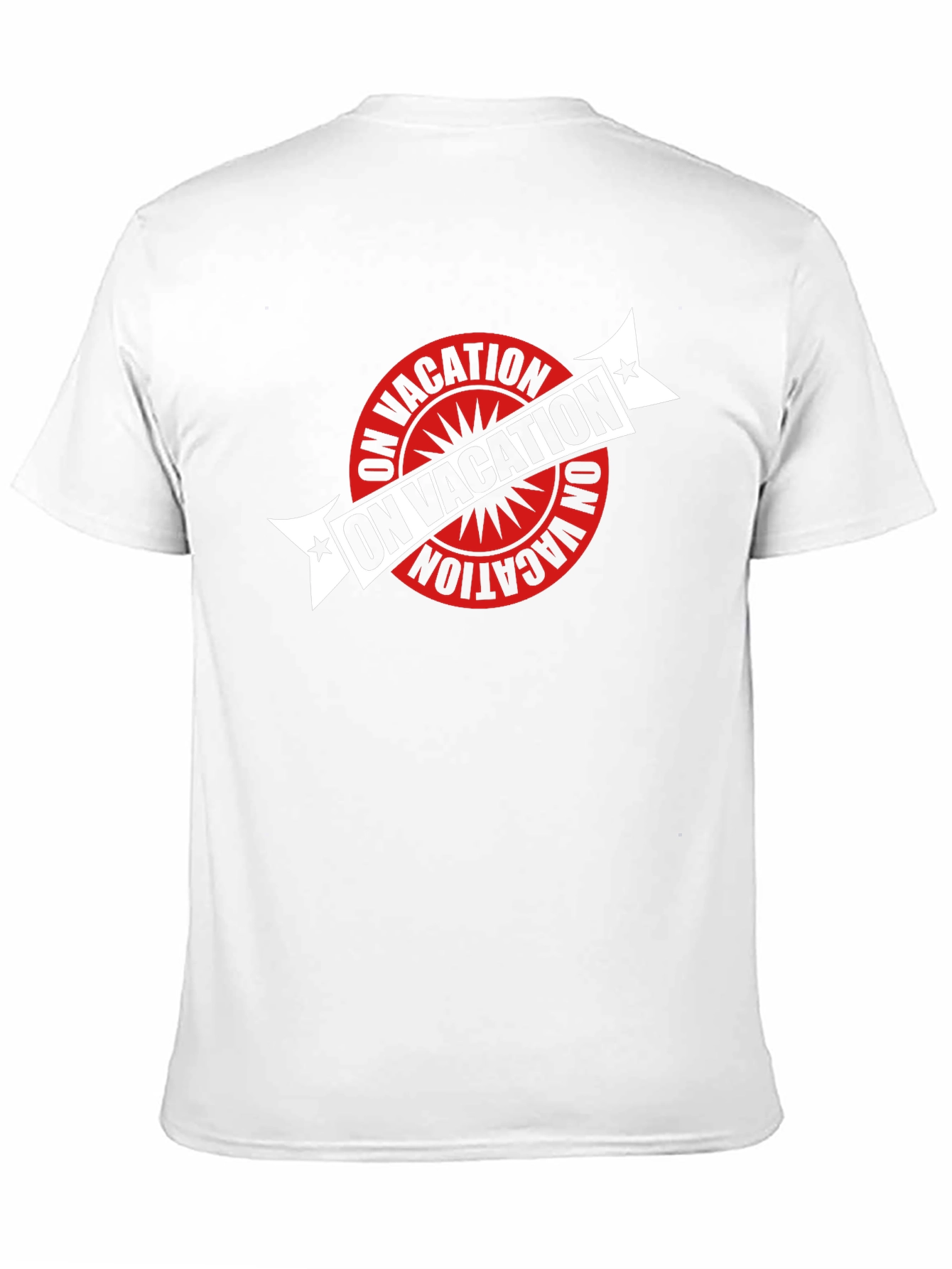 On Vacation Graphic Print T-Shirt