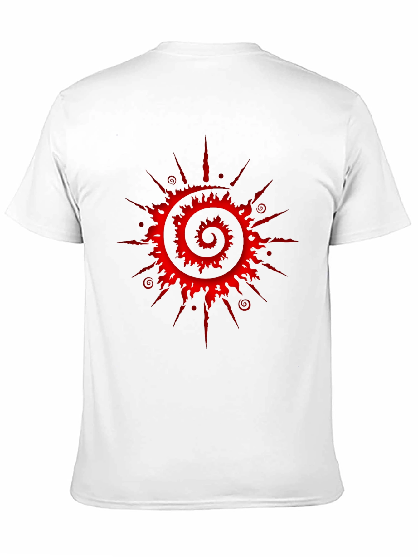 Spiral Sun Graphic Tee - Black