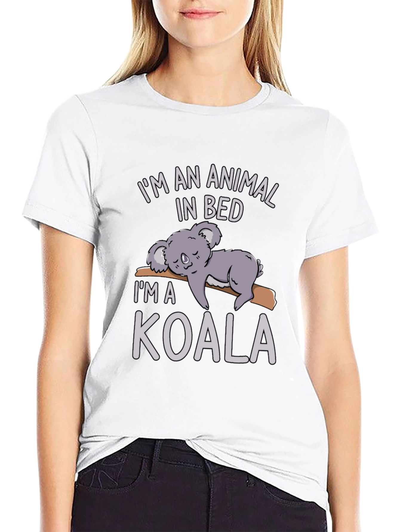 Im An Animal In Bed Koala T-Shirt