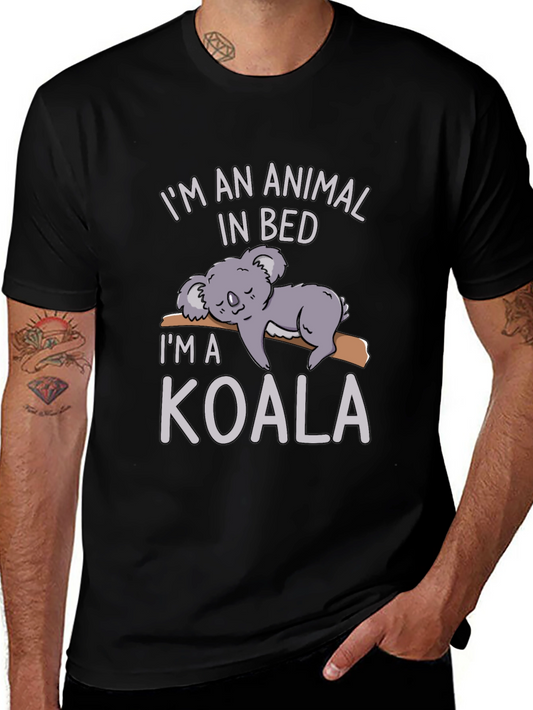 Im An Animal In Bed Koala T-Shirt
