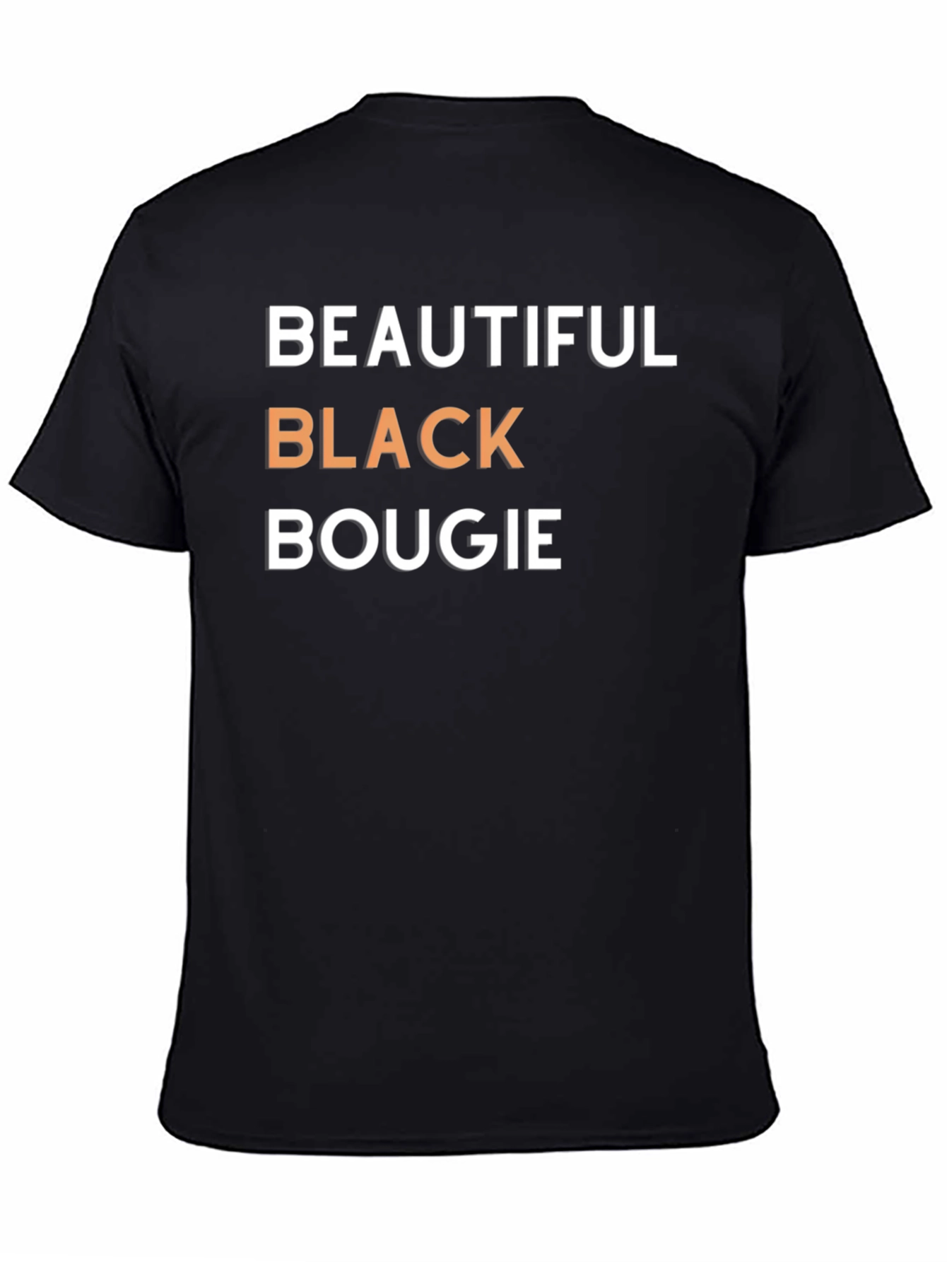 Beautiful Black Bougie Graphic T-Shirt
