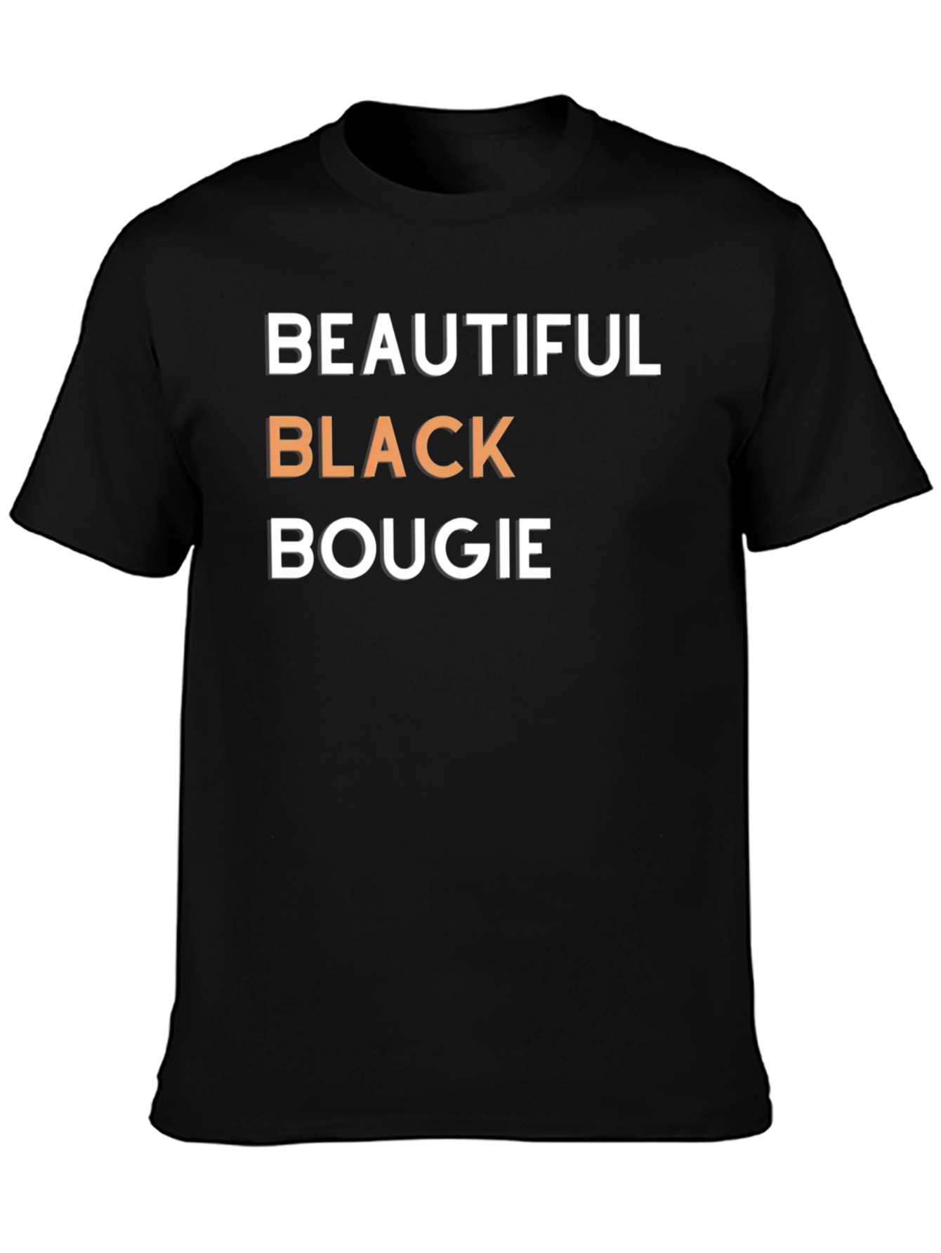Beautiful Black Bougie Graphic T-Shirt