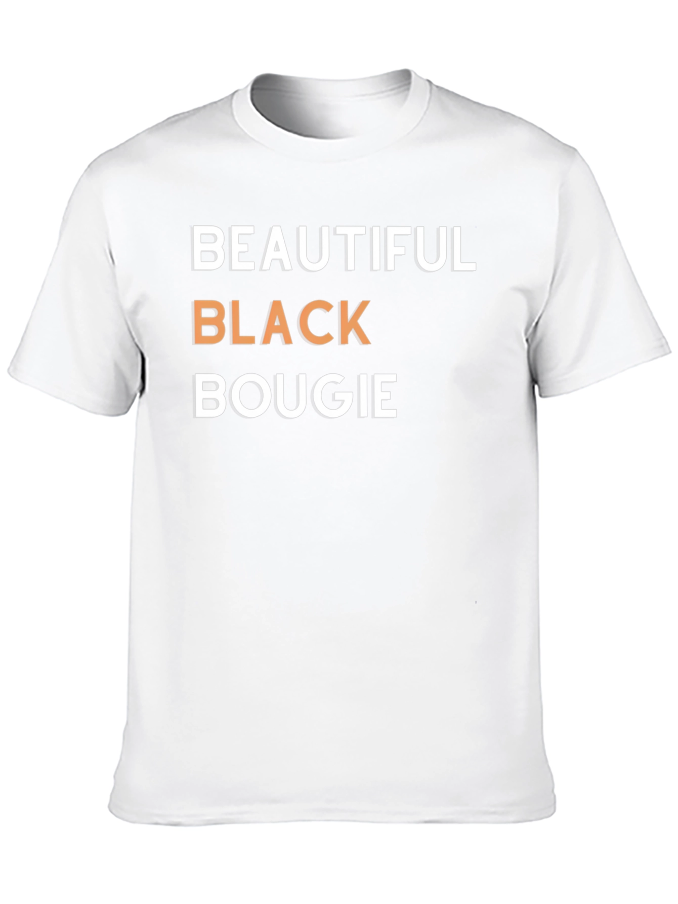 Beautiful Black Bougie Graphic T-Shirt