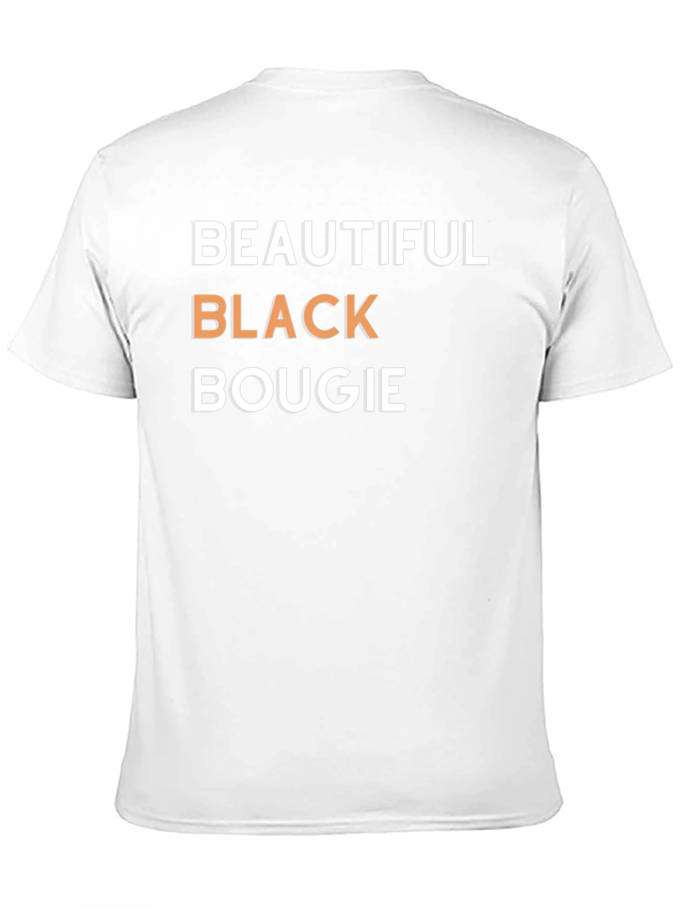Beautiful Black Bougie Graphic T-Shirt