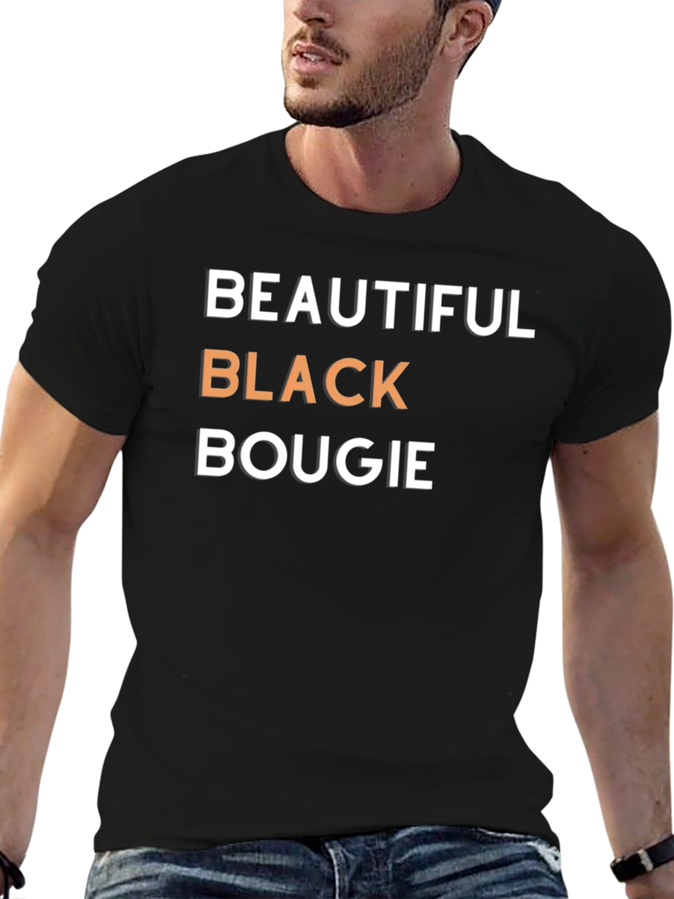 Beautiful Black Bougie Graphic T-Shirt