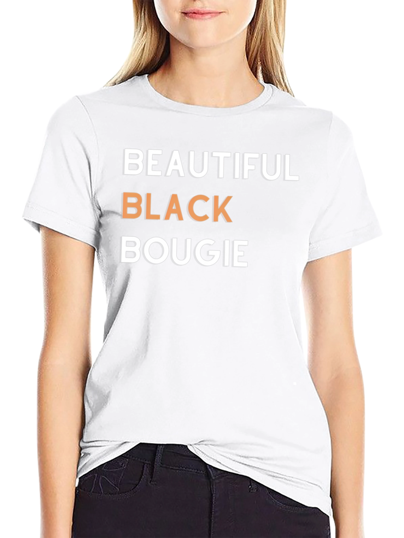 Beautiful Black Bougie Graphic T-Shirt
