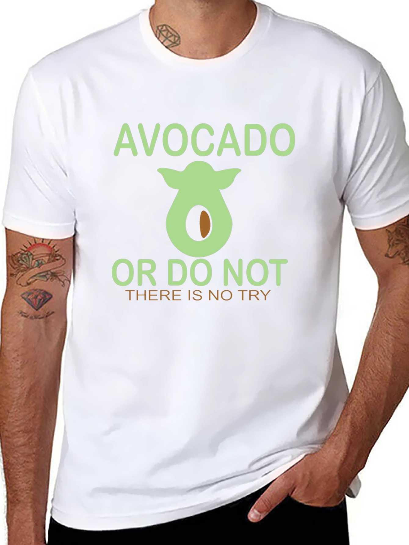 Avocado Or Do Not T-Shirt Funny Yoda Tee