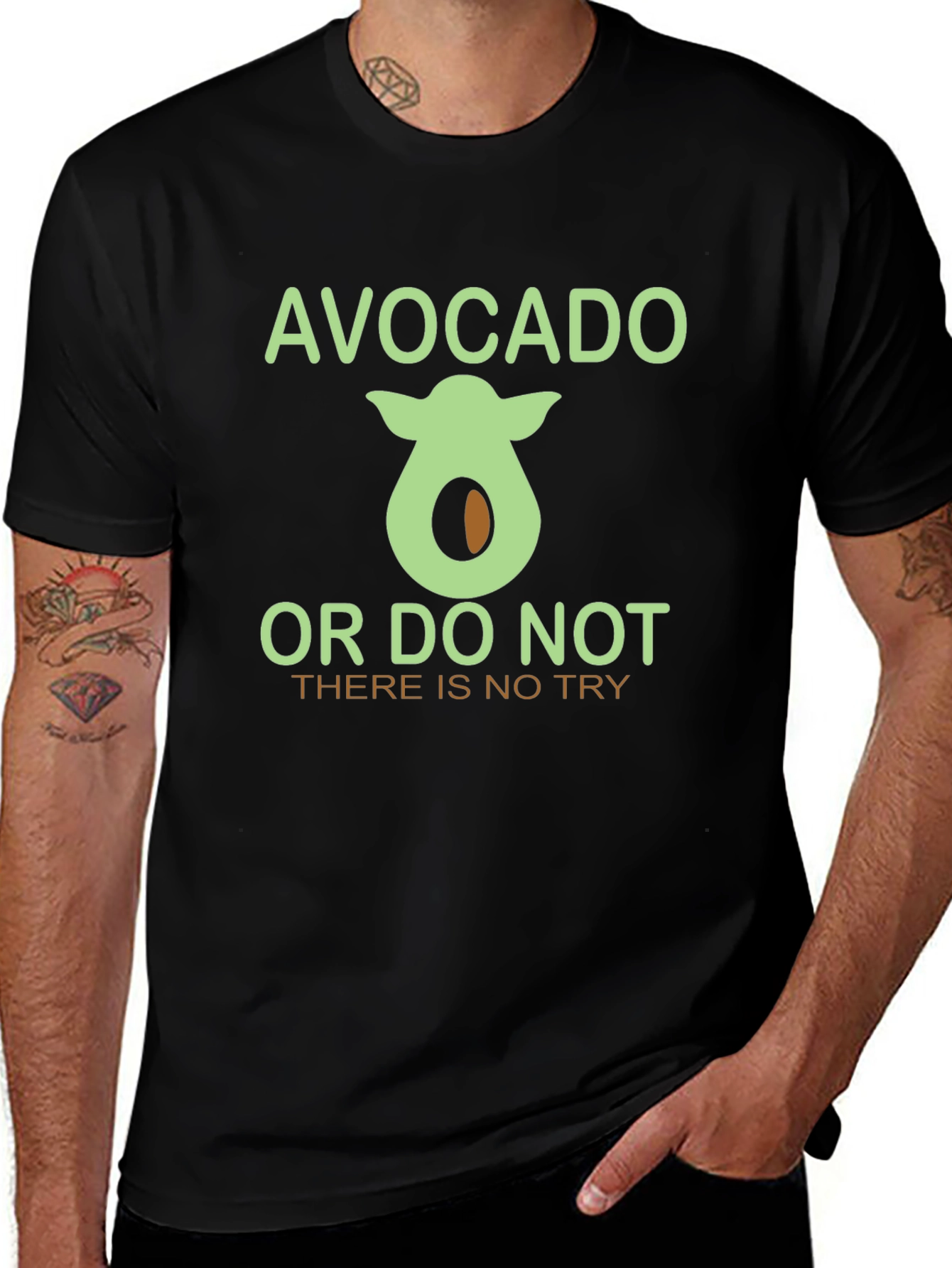Avocado Or Do Not T-Shirt Funny Yoda Tee