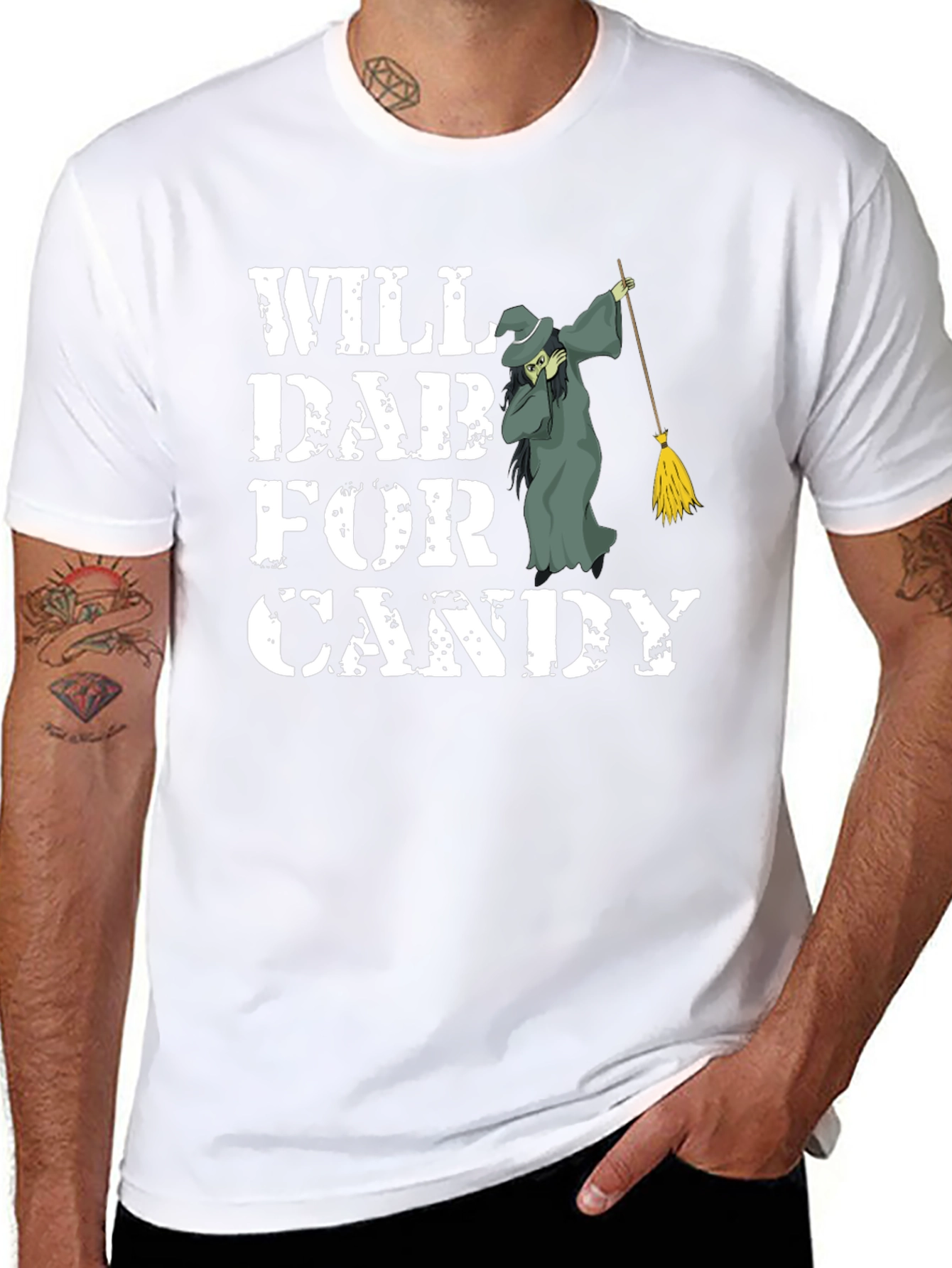 Will Dab for Candy Black T-Shirt