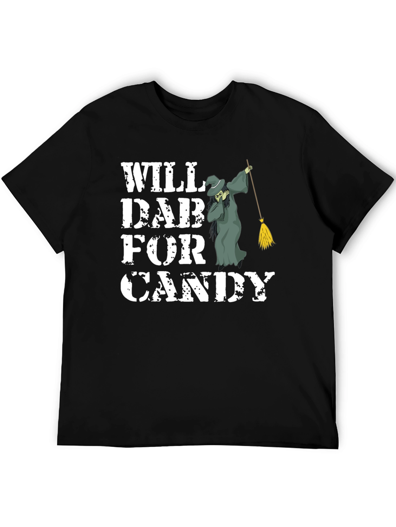 Will Dab for Candy Black T-Shirt