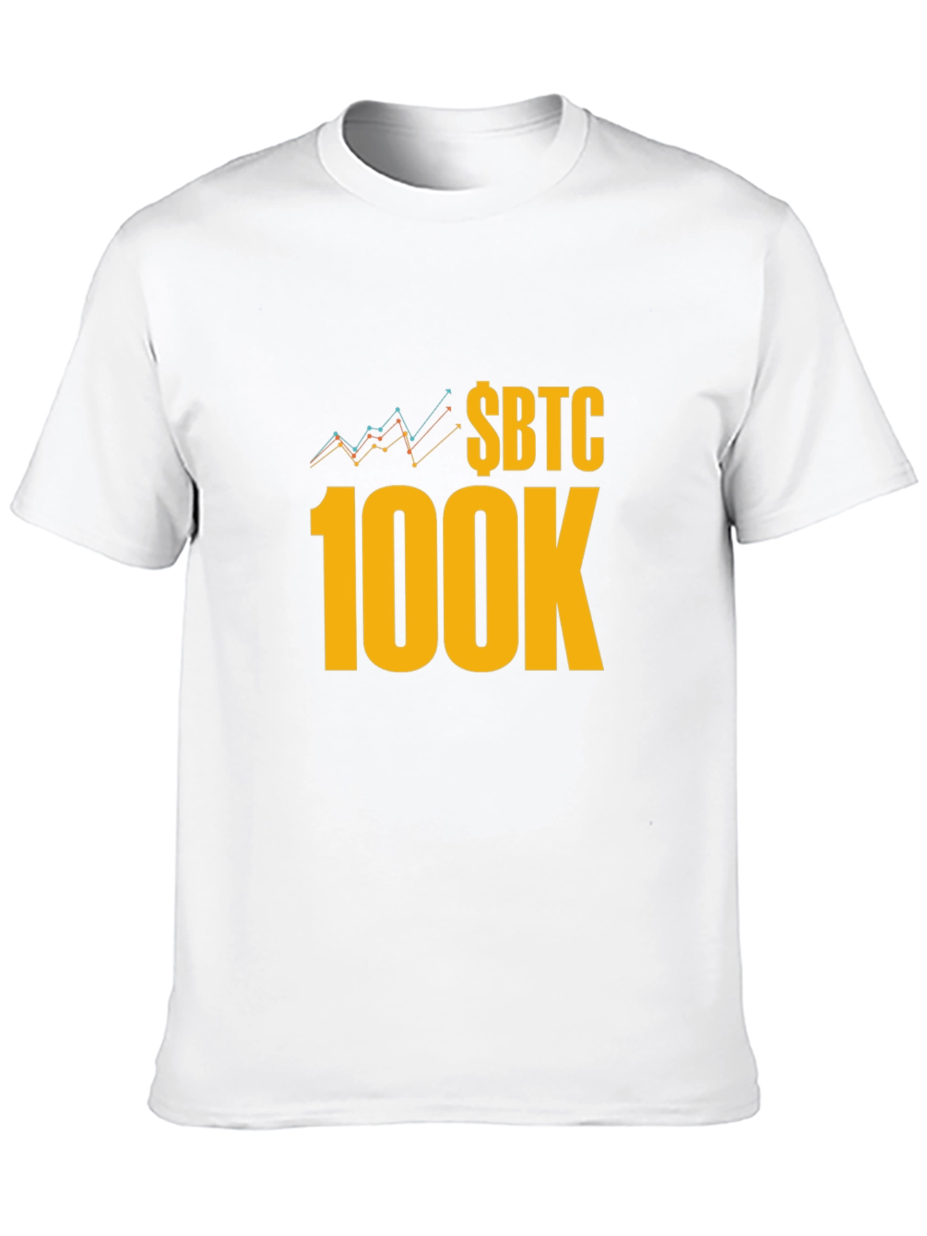 $BTC 100K Crypto T-Shirt - Bitcoin HODL!
