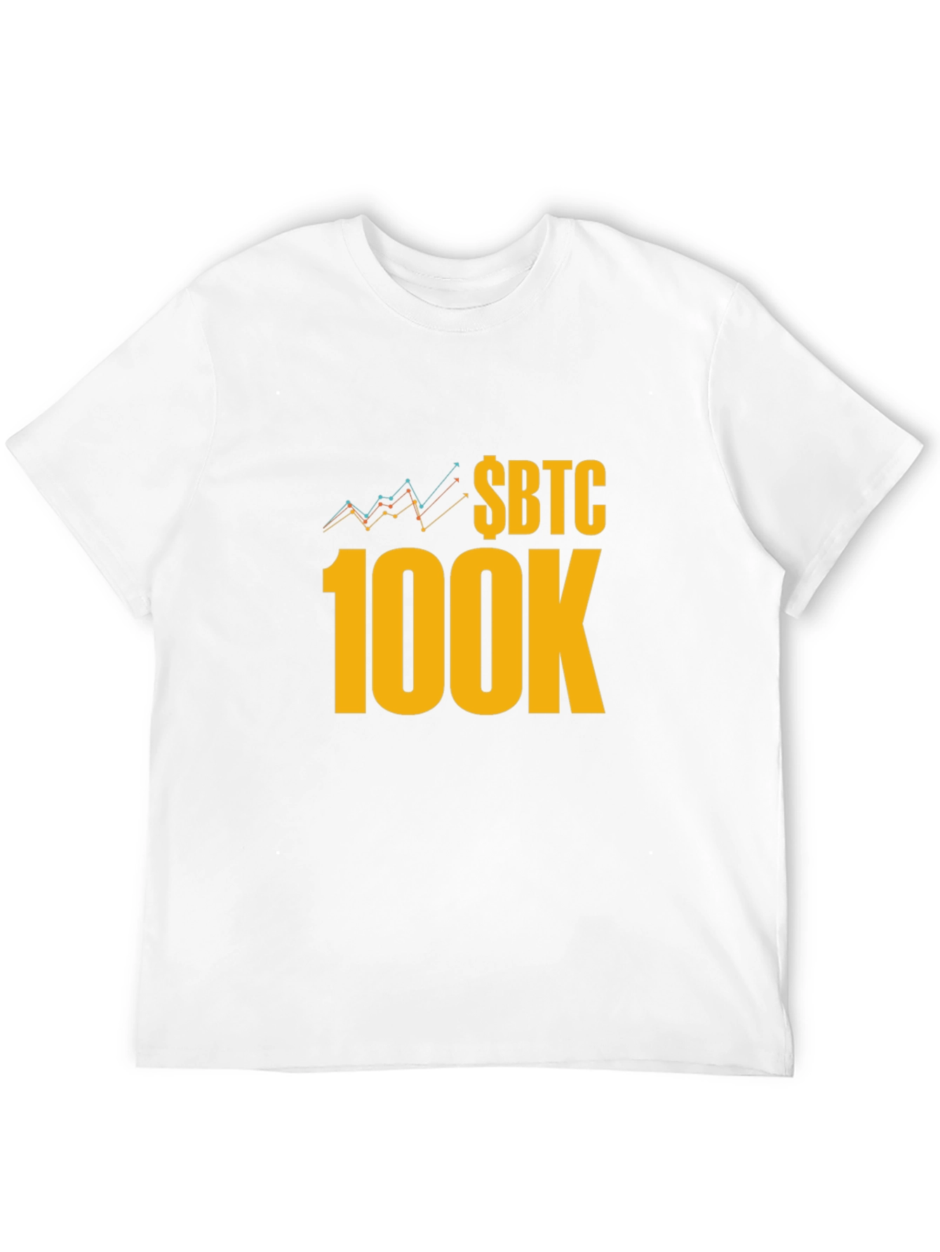 $BTC 100K Crypto T-Shirt - Bitcoin HODL!