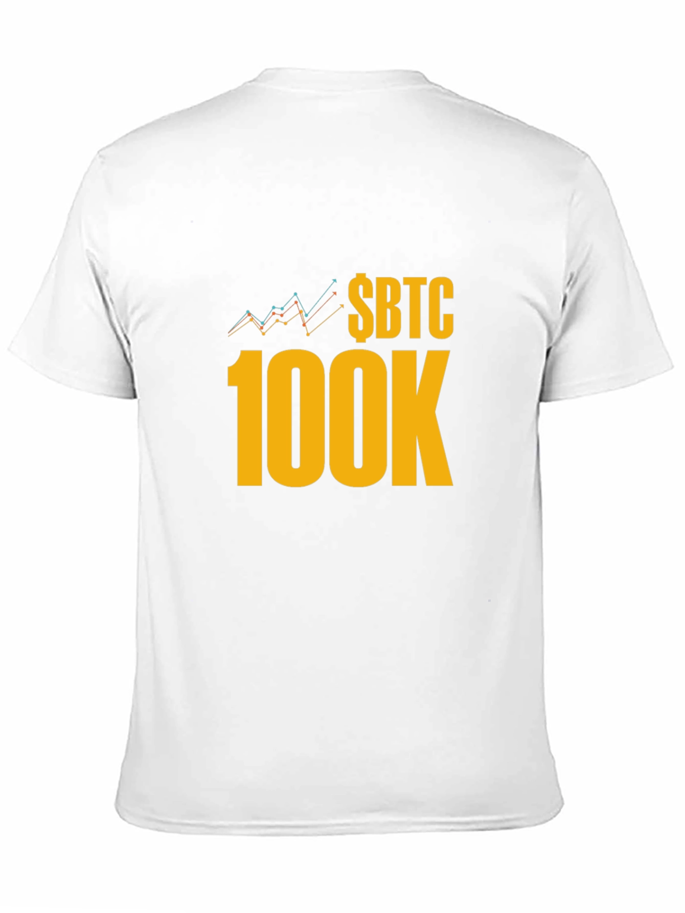 $BTC 100K Crypto T-Shirt - Bitcoin HODL!