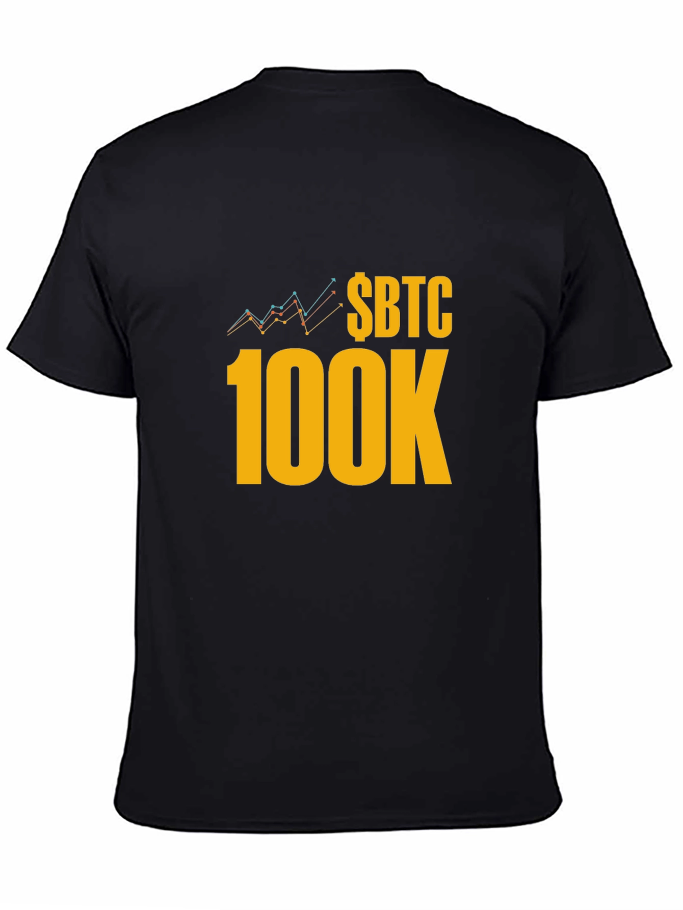$BTC 100K Crypto T-Shirt - Bitcoin HODL!