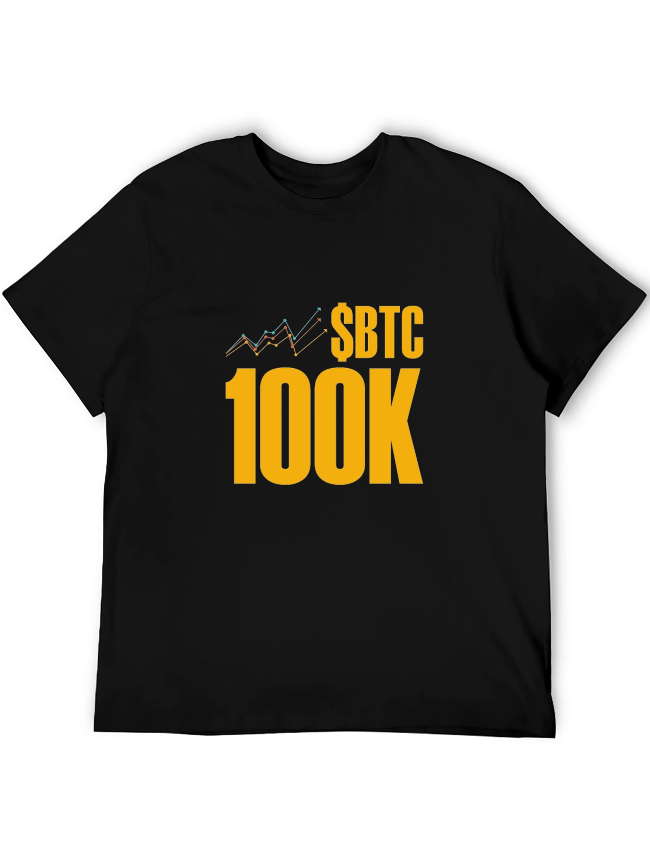 $BTC 100K Crypto T-Shirt - Bitcoin HODL!