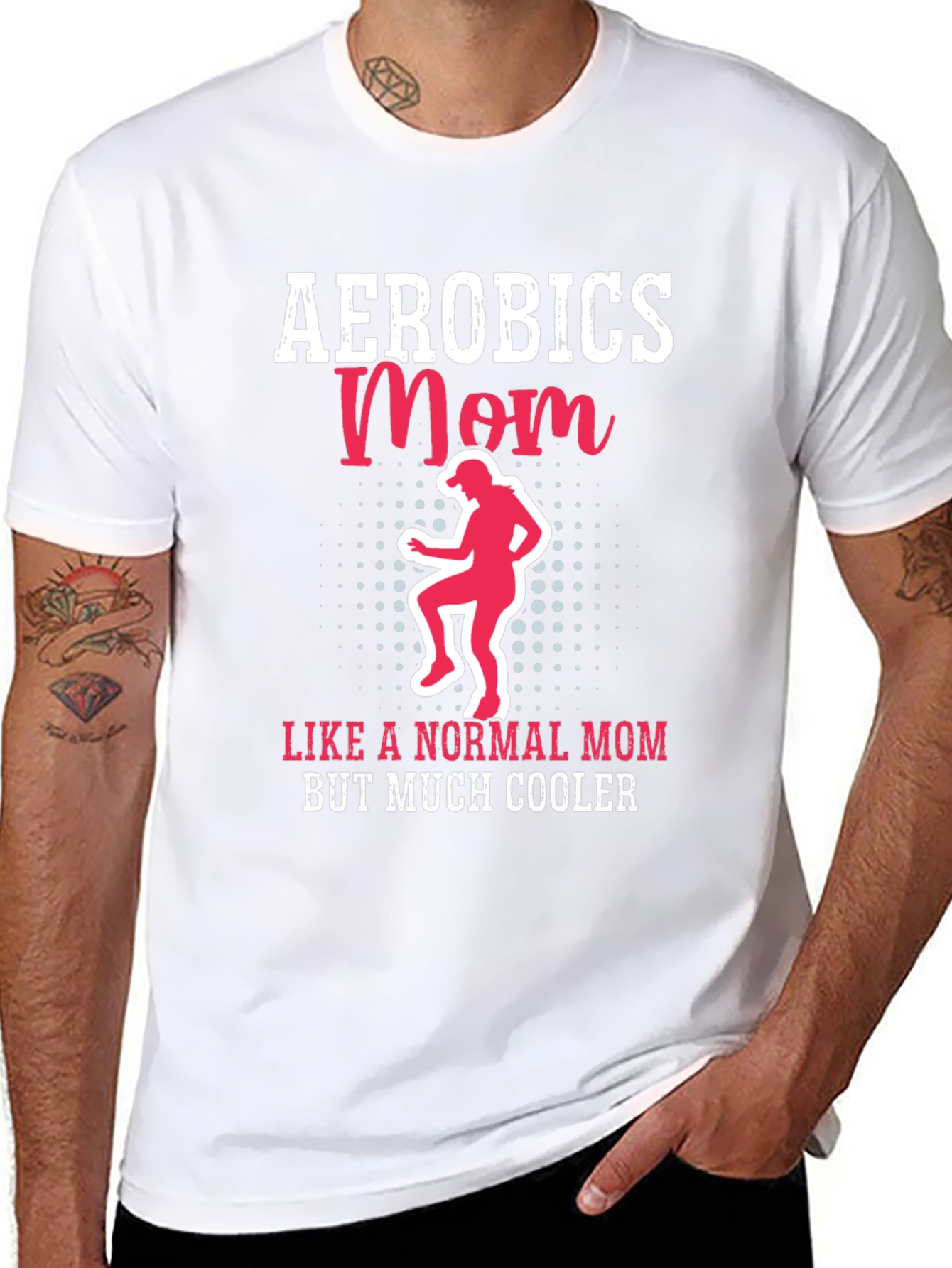 Aerobics Mom T-Shirt - Cool Mothers Day Gift