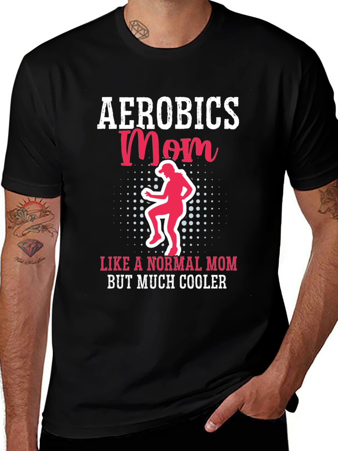 Aerobics Mom T-Shirt - Cool Mothers Day Gift
