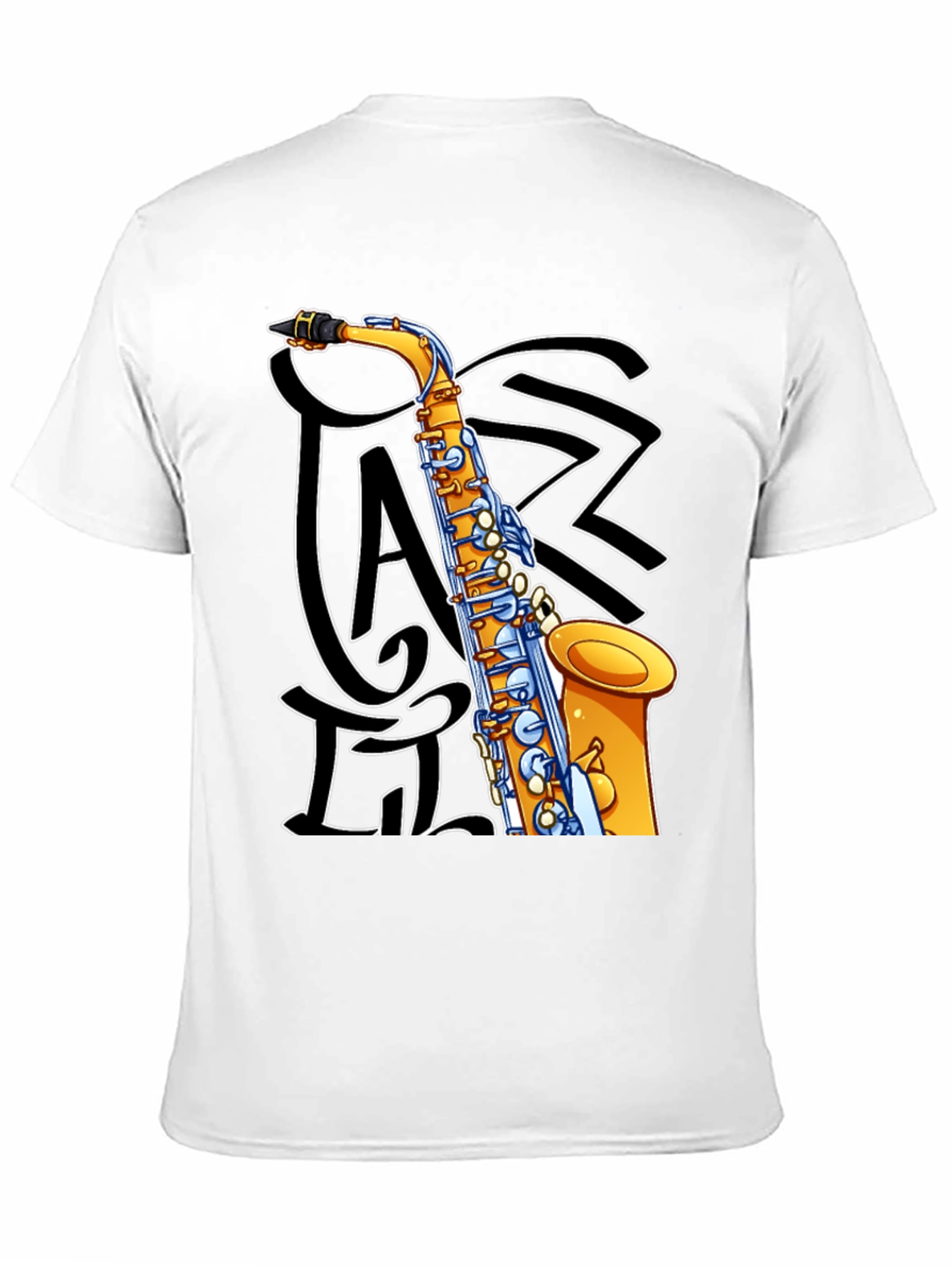 Jazz Saxophone Graphic T-Shirt