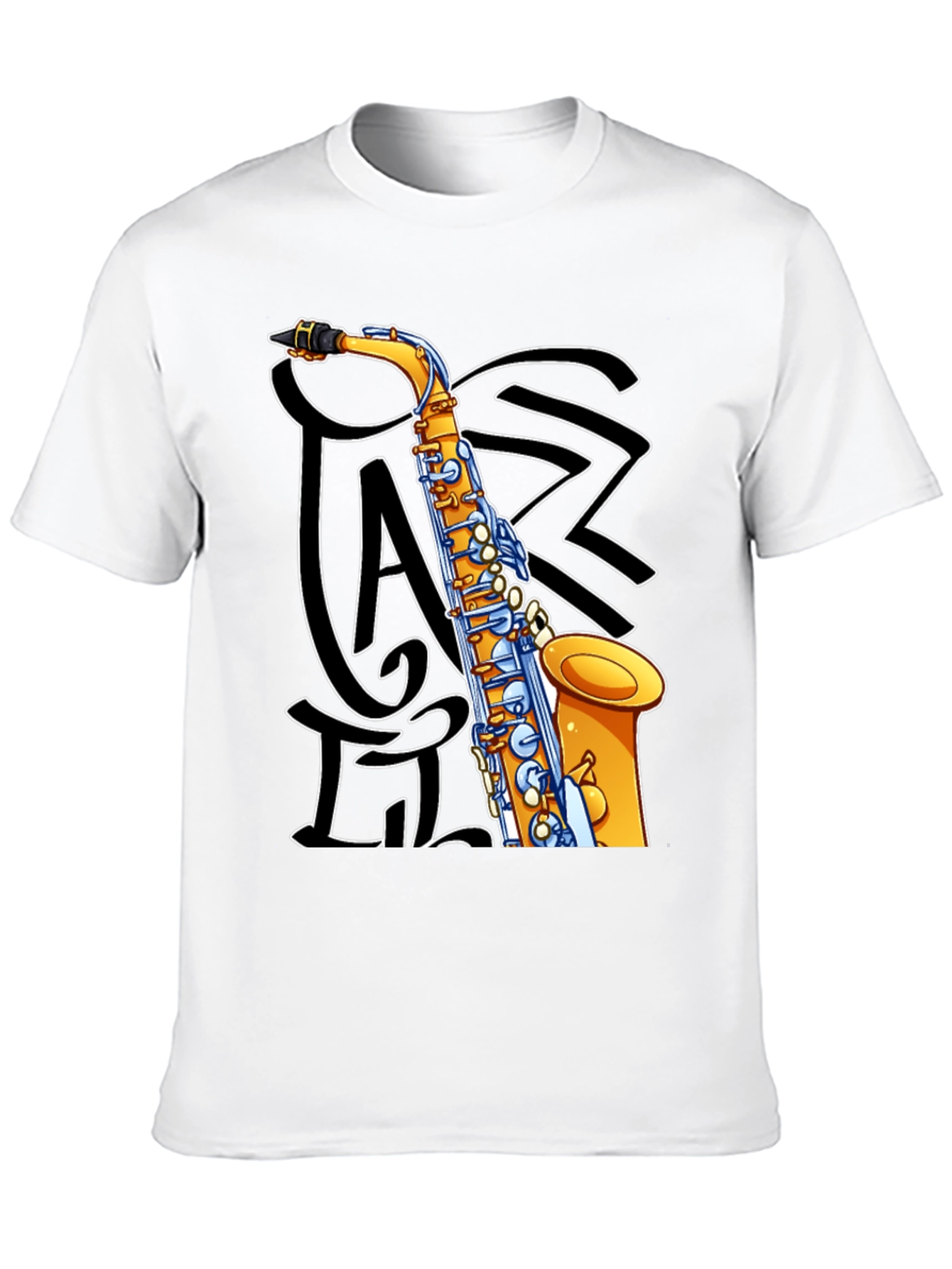 Jazz Saxophone Graphic T-Shirt