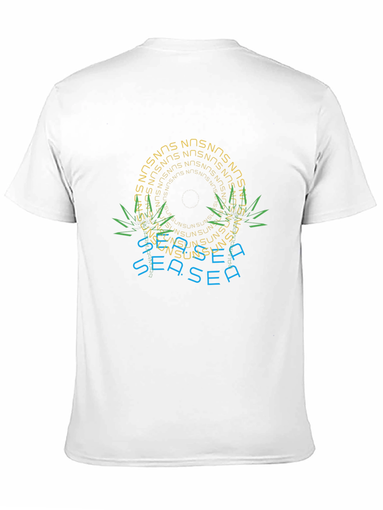 Sun Sea T-Shirt - Tropical Graphic Tee