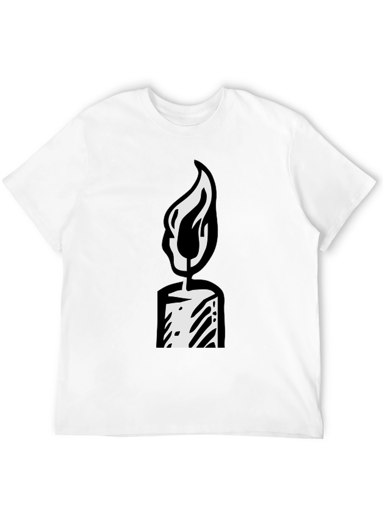 Candle Graphic T-Shirt