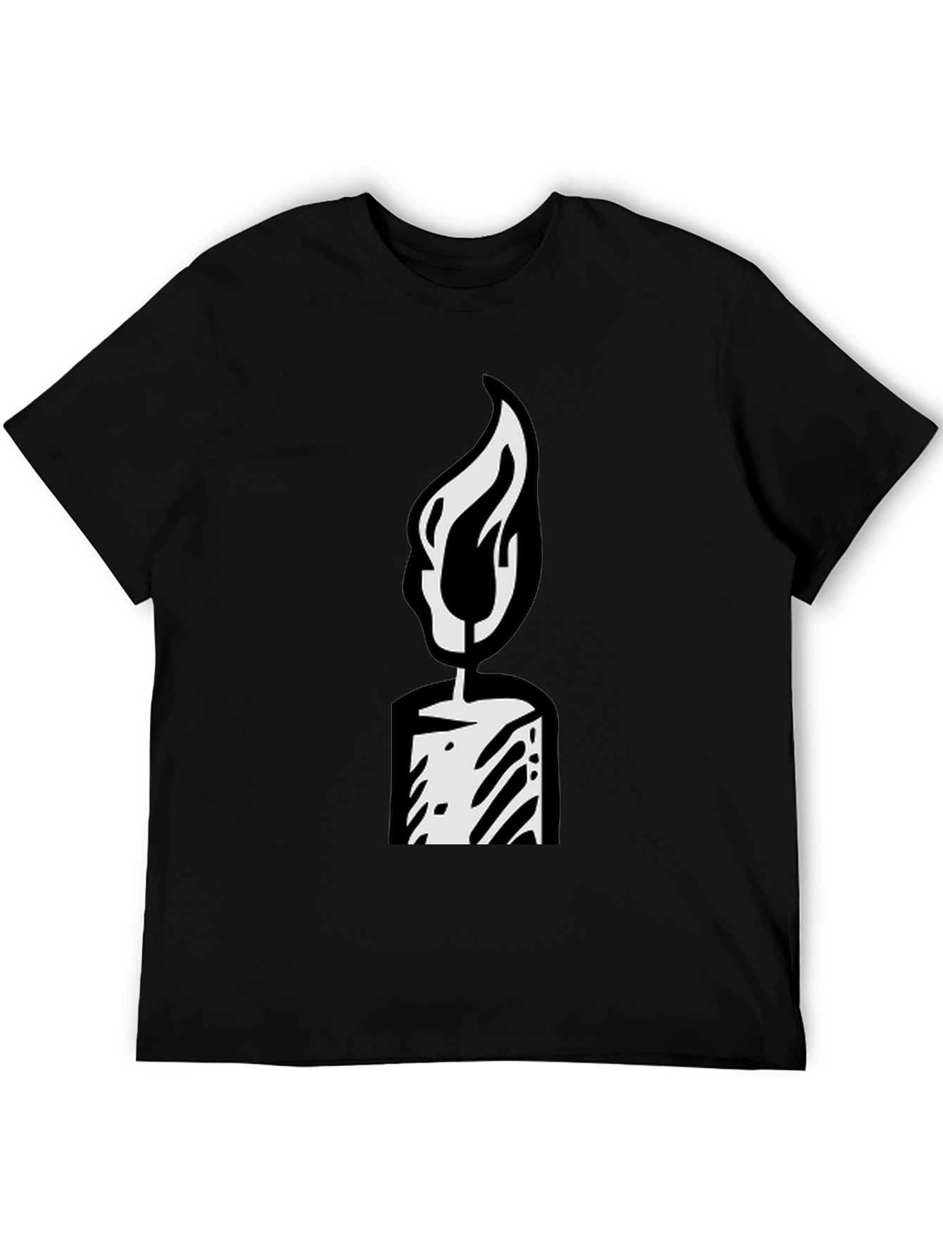 Candle Graphic T-Shirt