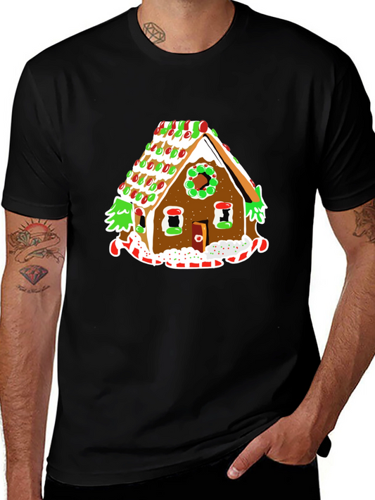 Festive Gingerbread House T-Shirt