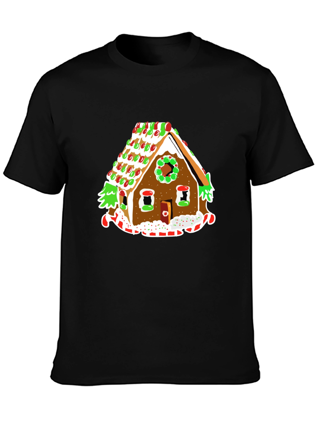 Festive Gingerbread House T-Shirt