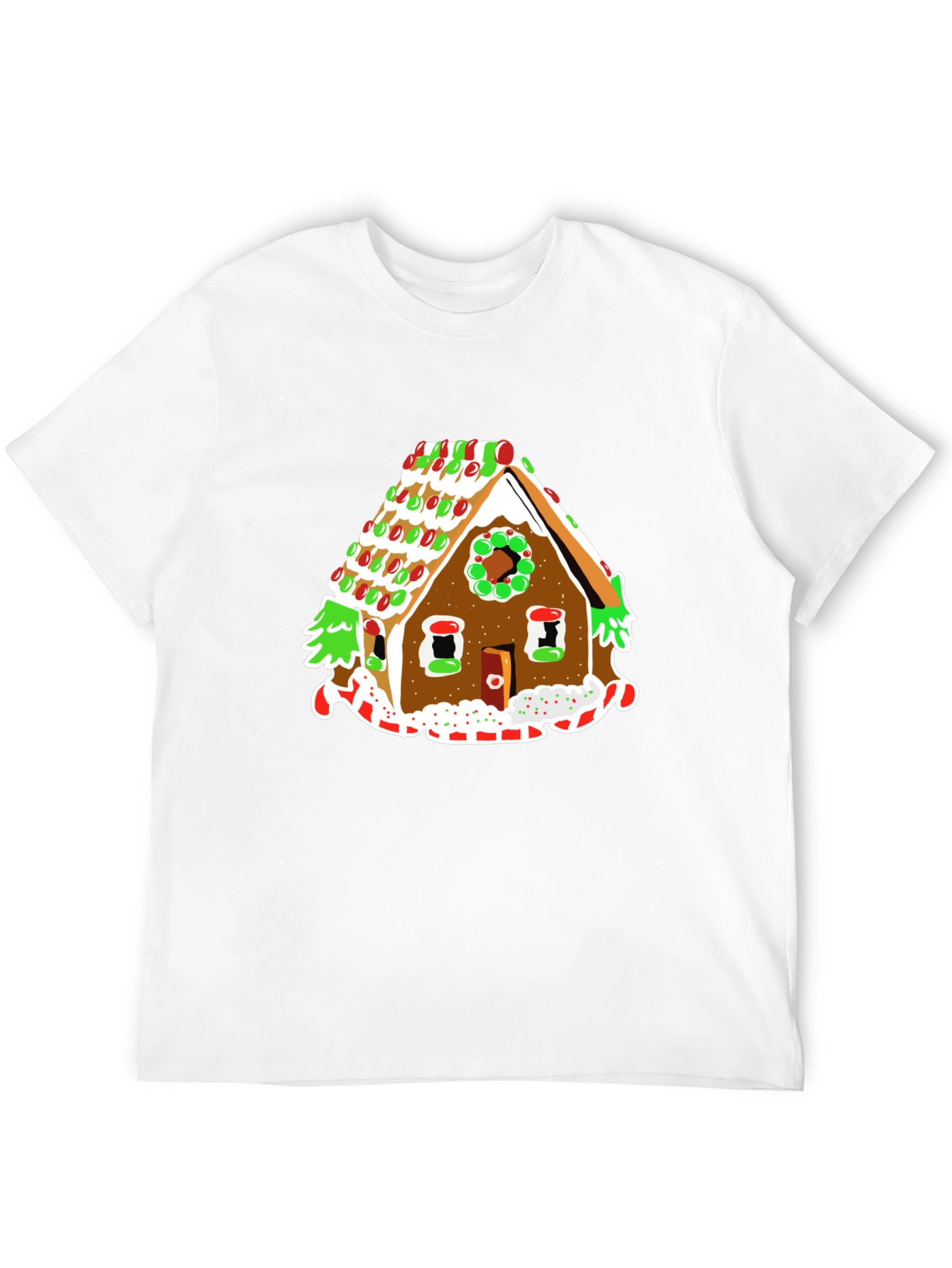 Festive Gingerbread House T-Shirt