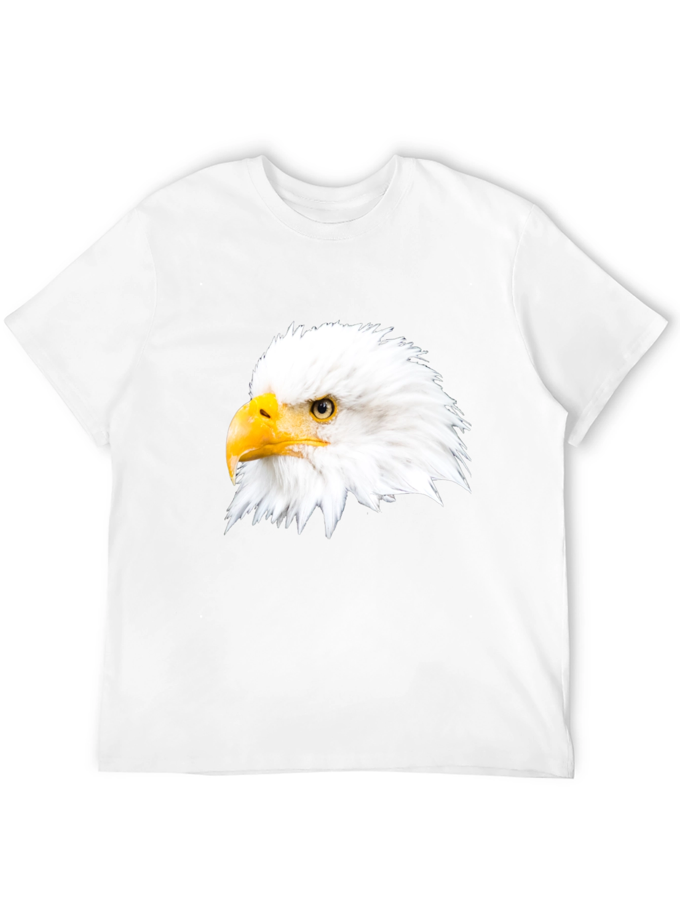 Eagle Head Graphic Black T-Shirt
