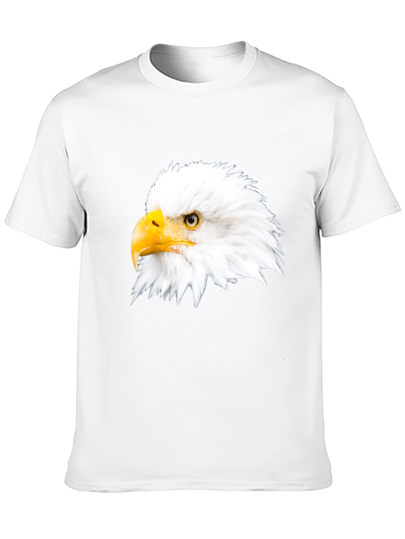 Eagle Head Graphic Black T-Shirt