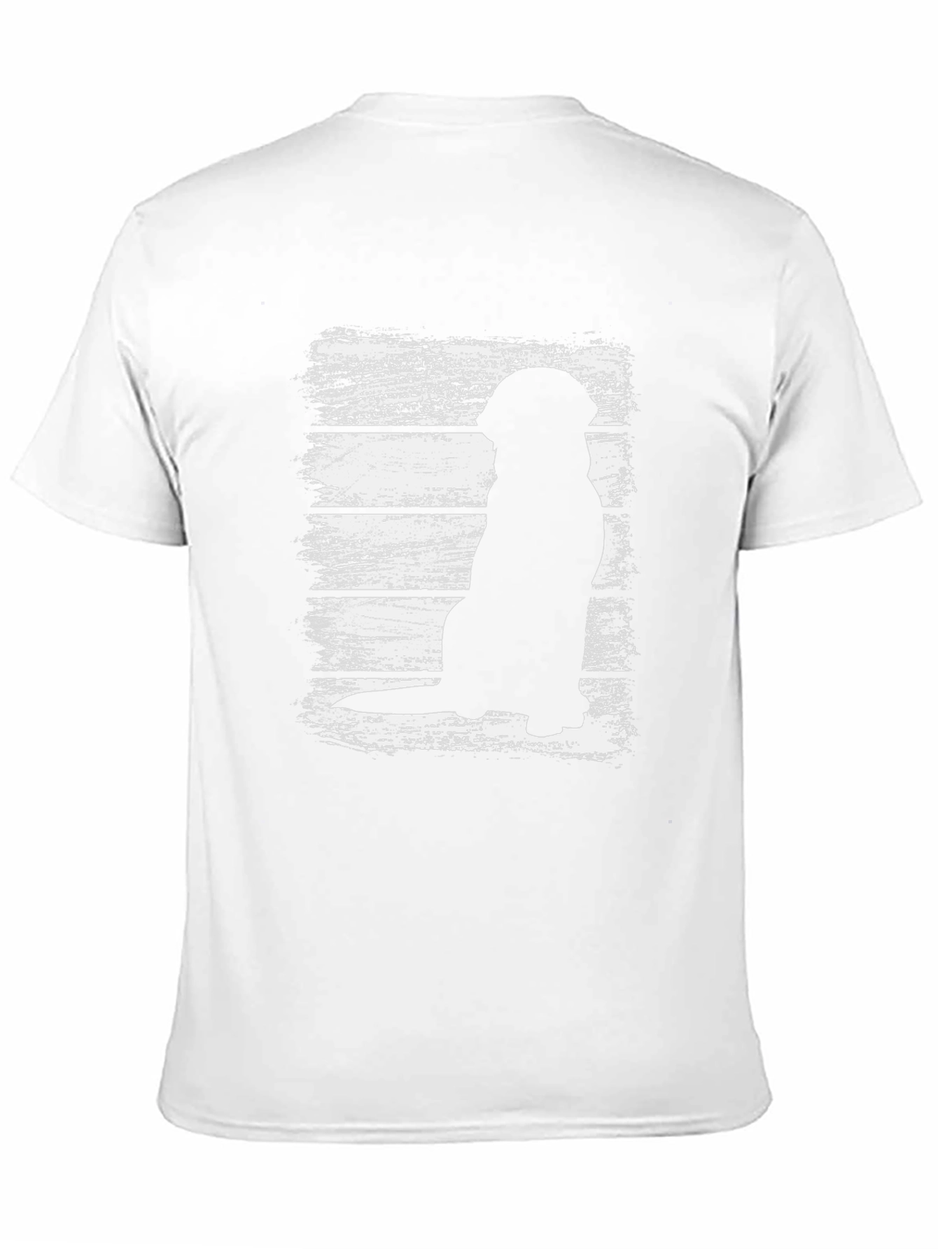 Dog Silhouette Graphic Tee - Stylish & Comfortable