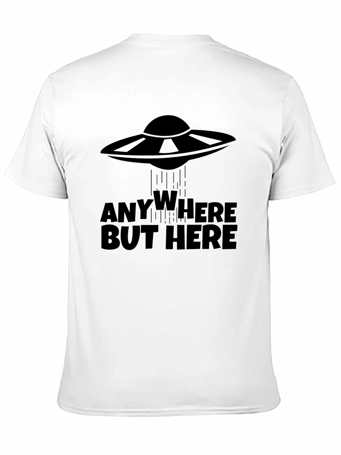 Anywhere But Here UFO Graphic Tee