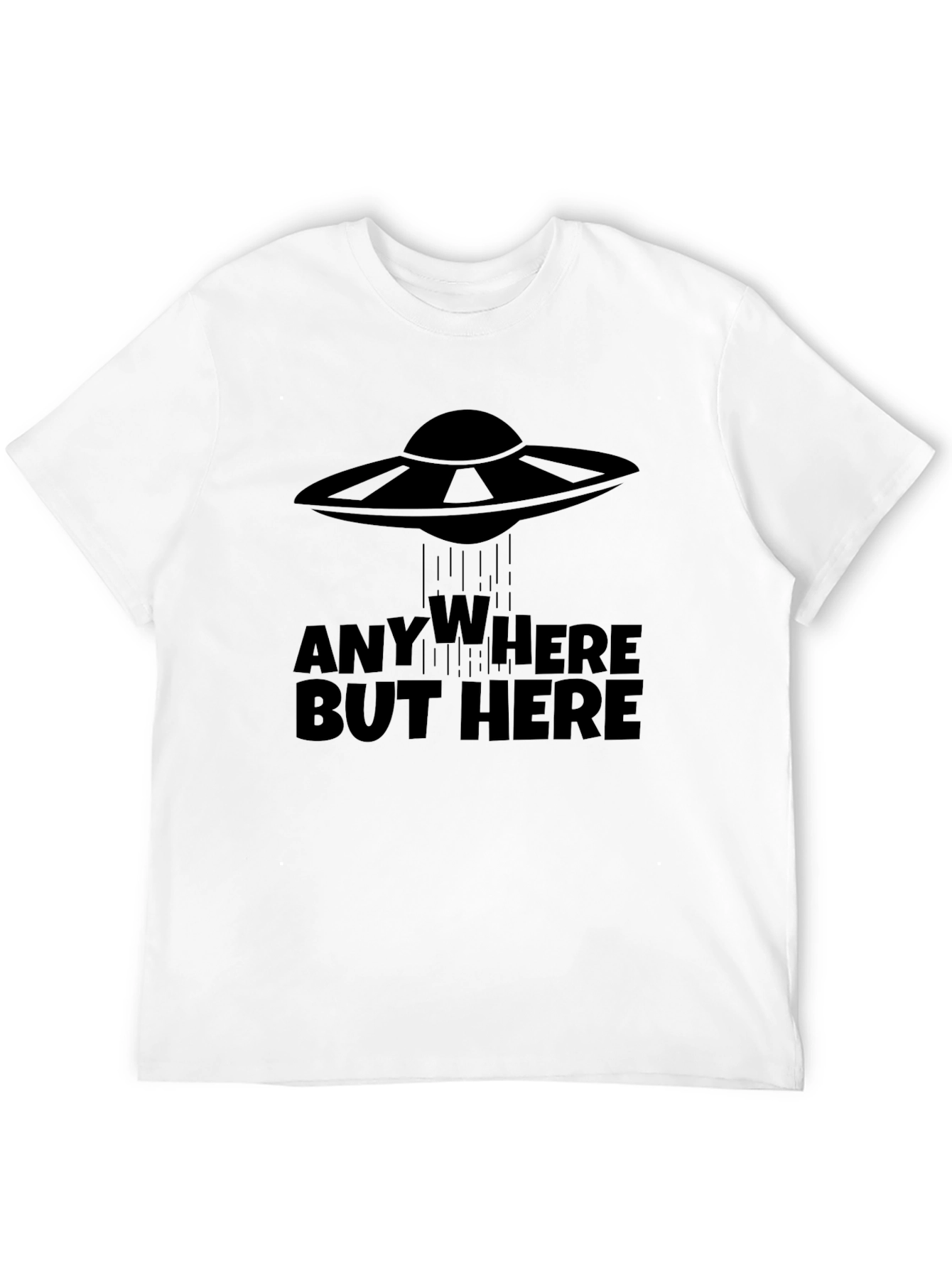 Anywhere But Here UFO Graphic Tee