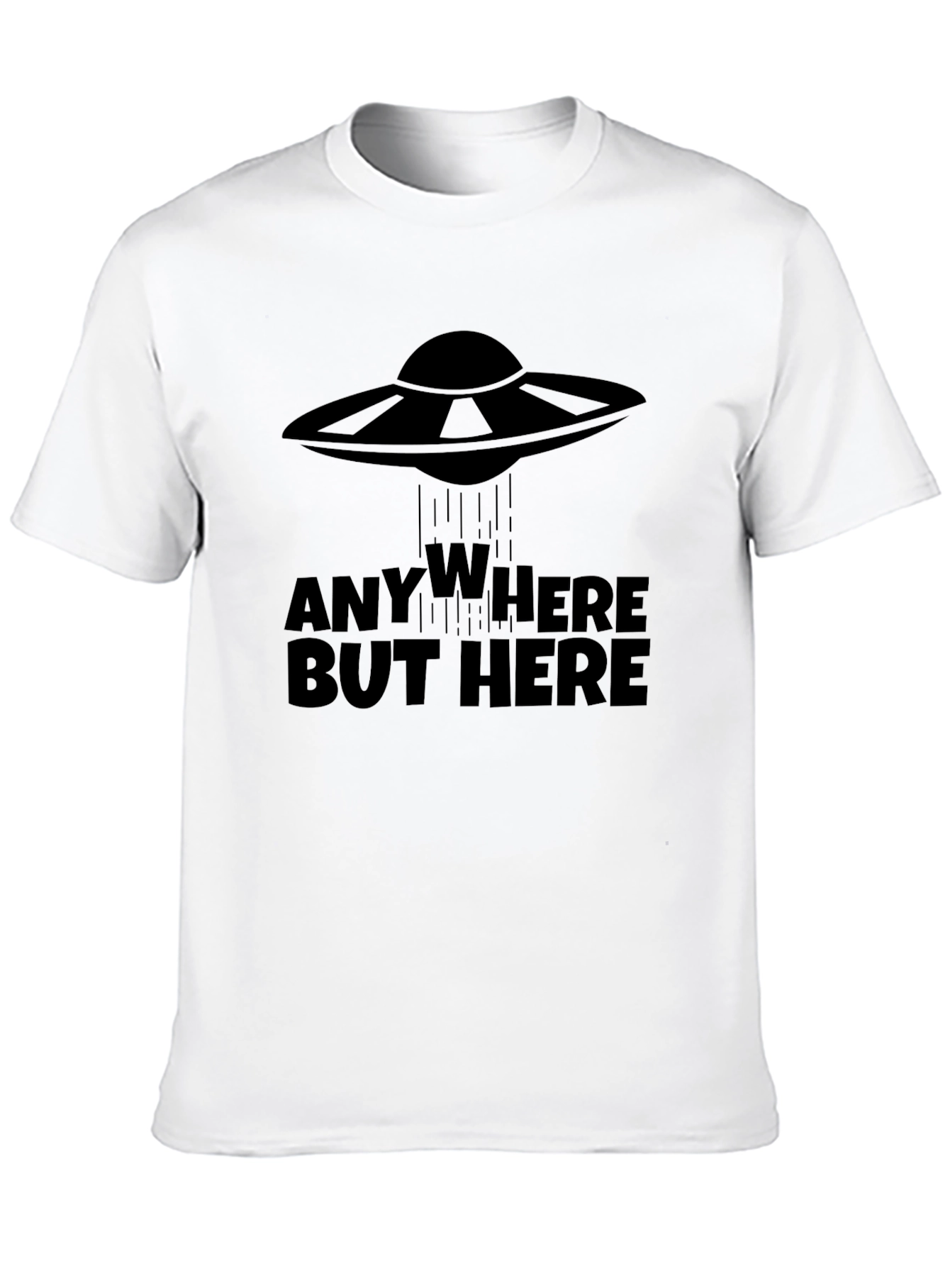 Anywhere But Here UFO Graphic Tee
