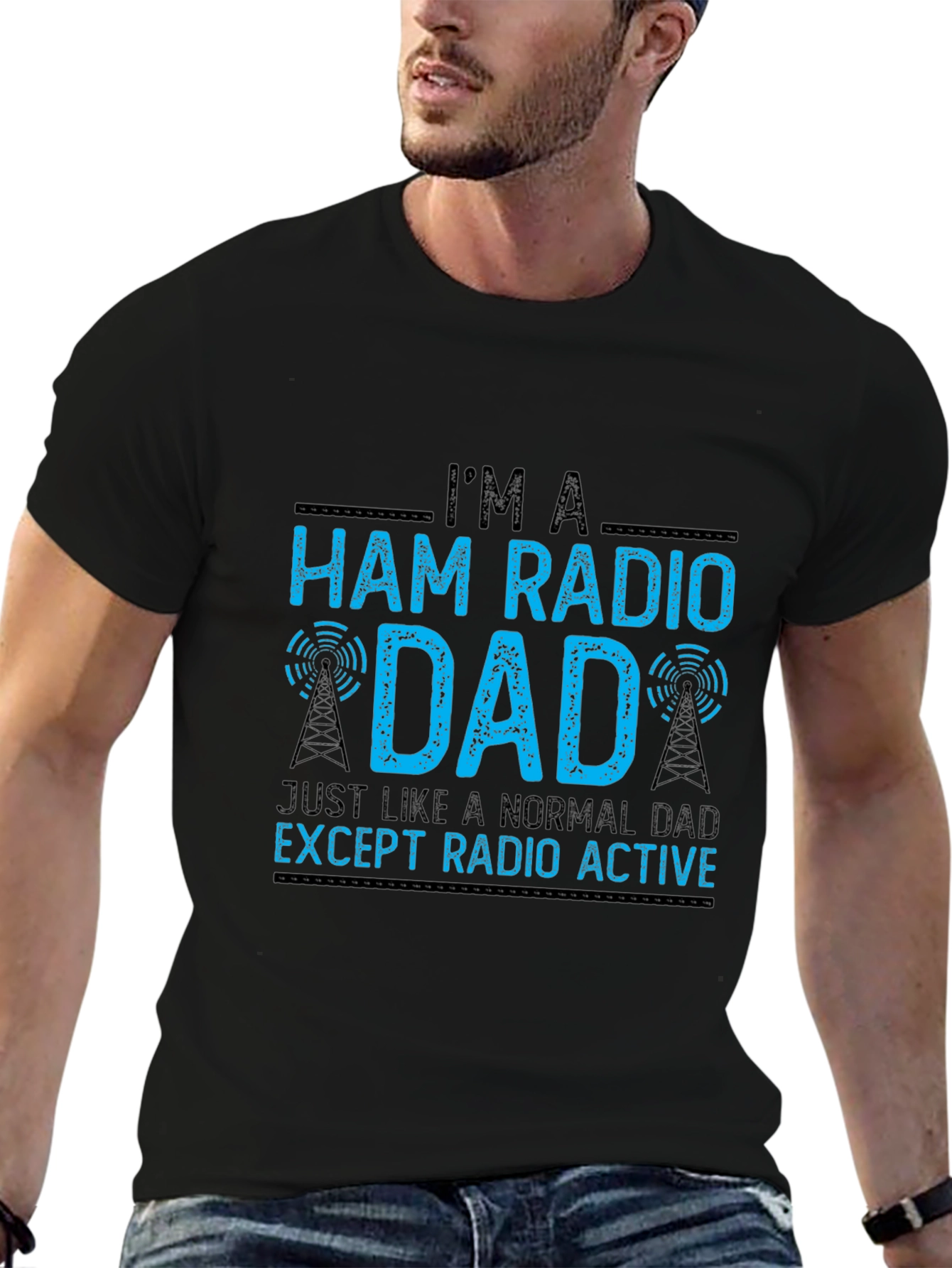 Ham Radio Dad T-Shirt - Radio Active