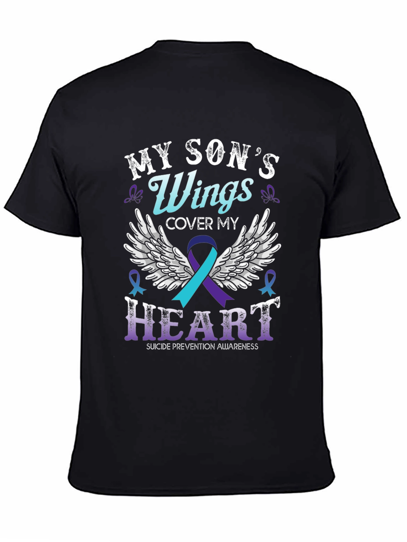 My Sons Wings Suicide Prevention Awareness T-Shirt