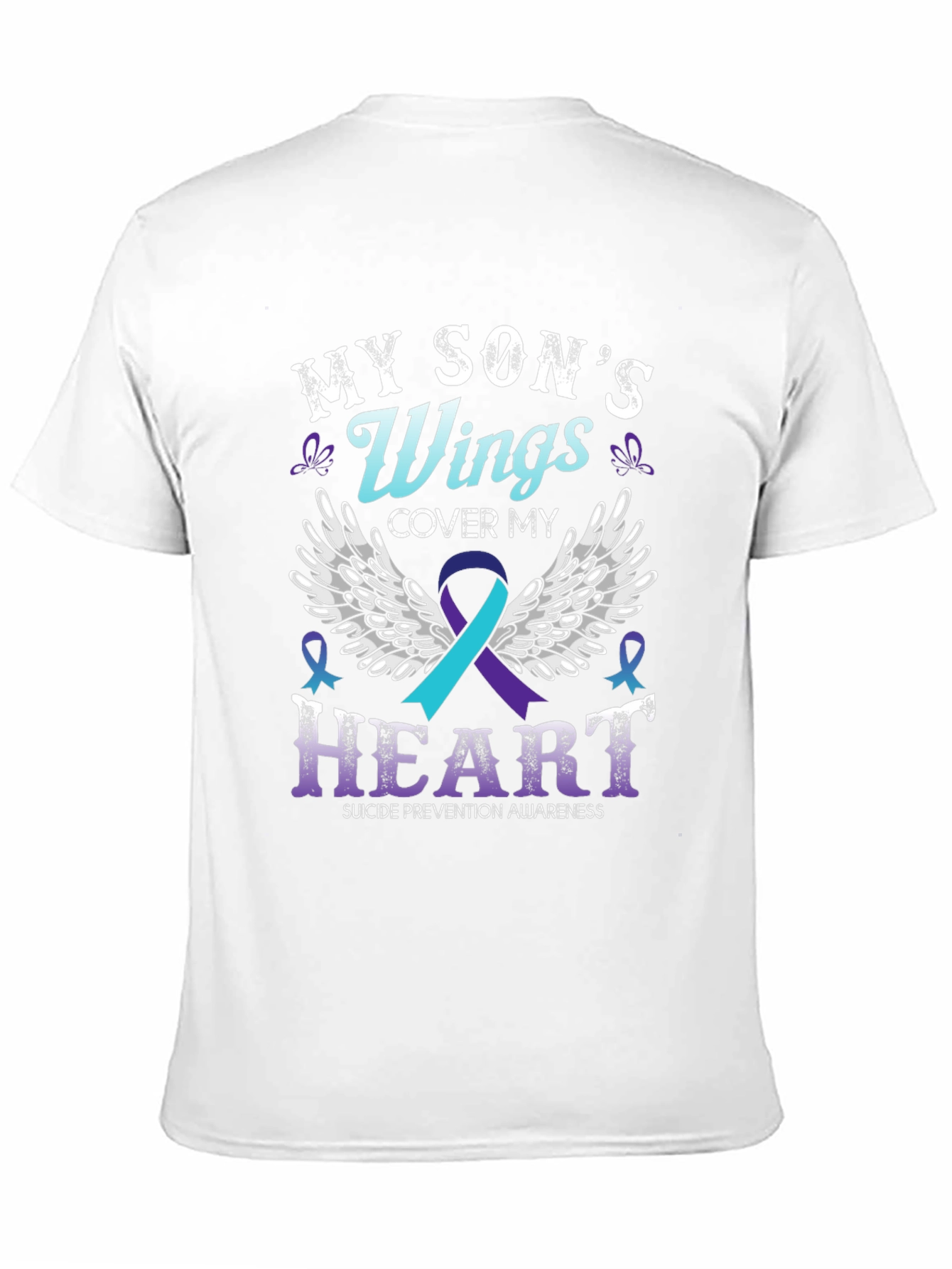 My Sons Wings Suicide Prevention Awareness T-Shirt