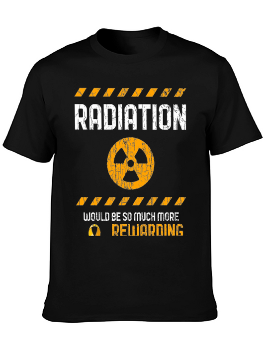 Radiation Hazard Funny Graphic T-Shirt