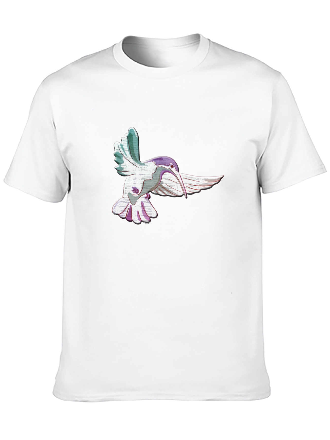 Hummingbird Graphic Black T-Shirt